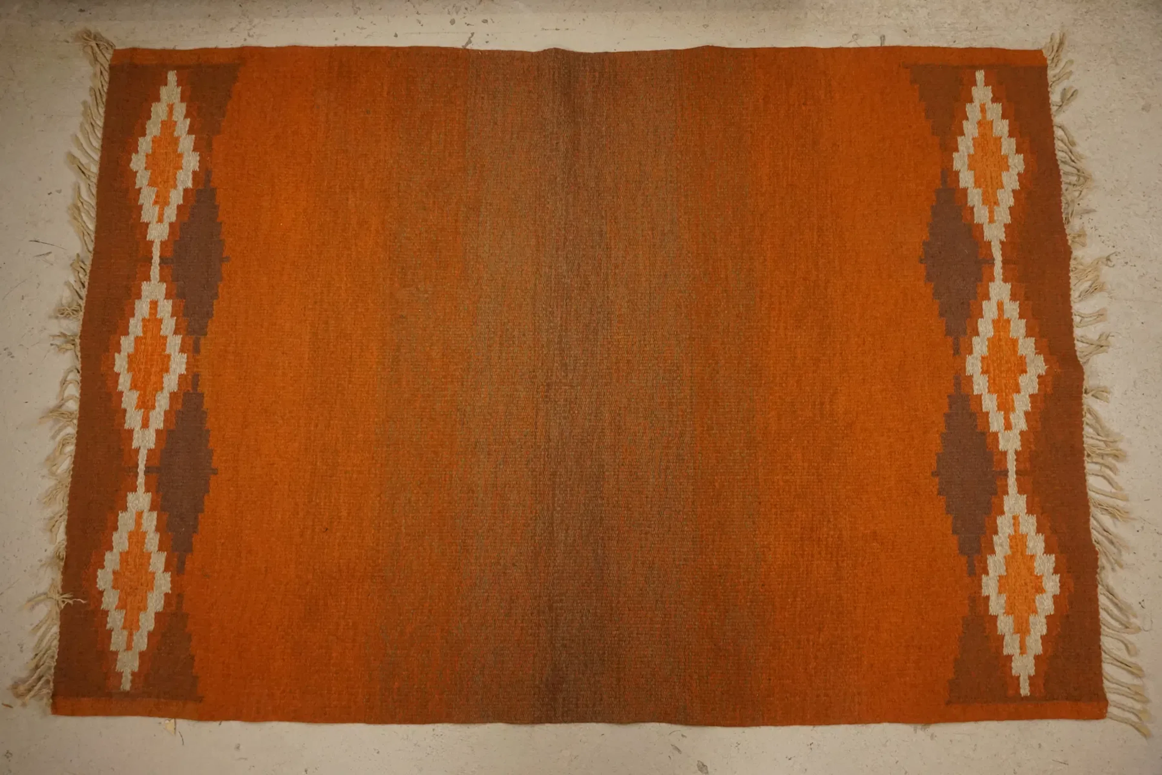 Rölakanmatta Orange 190x130. B290