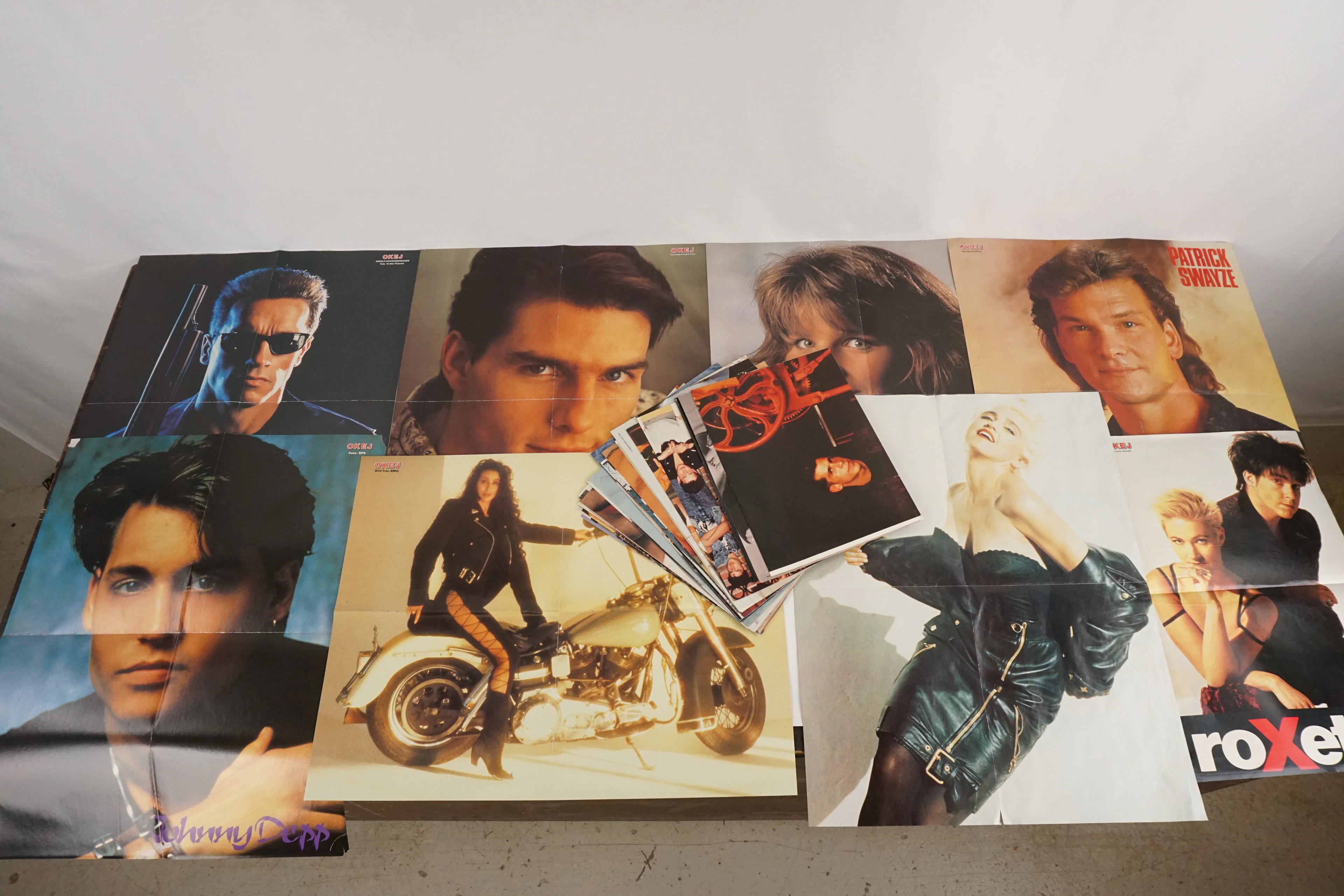 Affischer Roxette Johnny Depp m.m. A389/