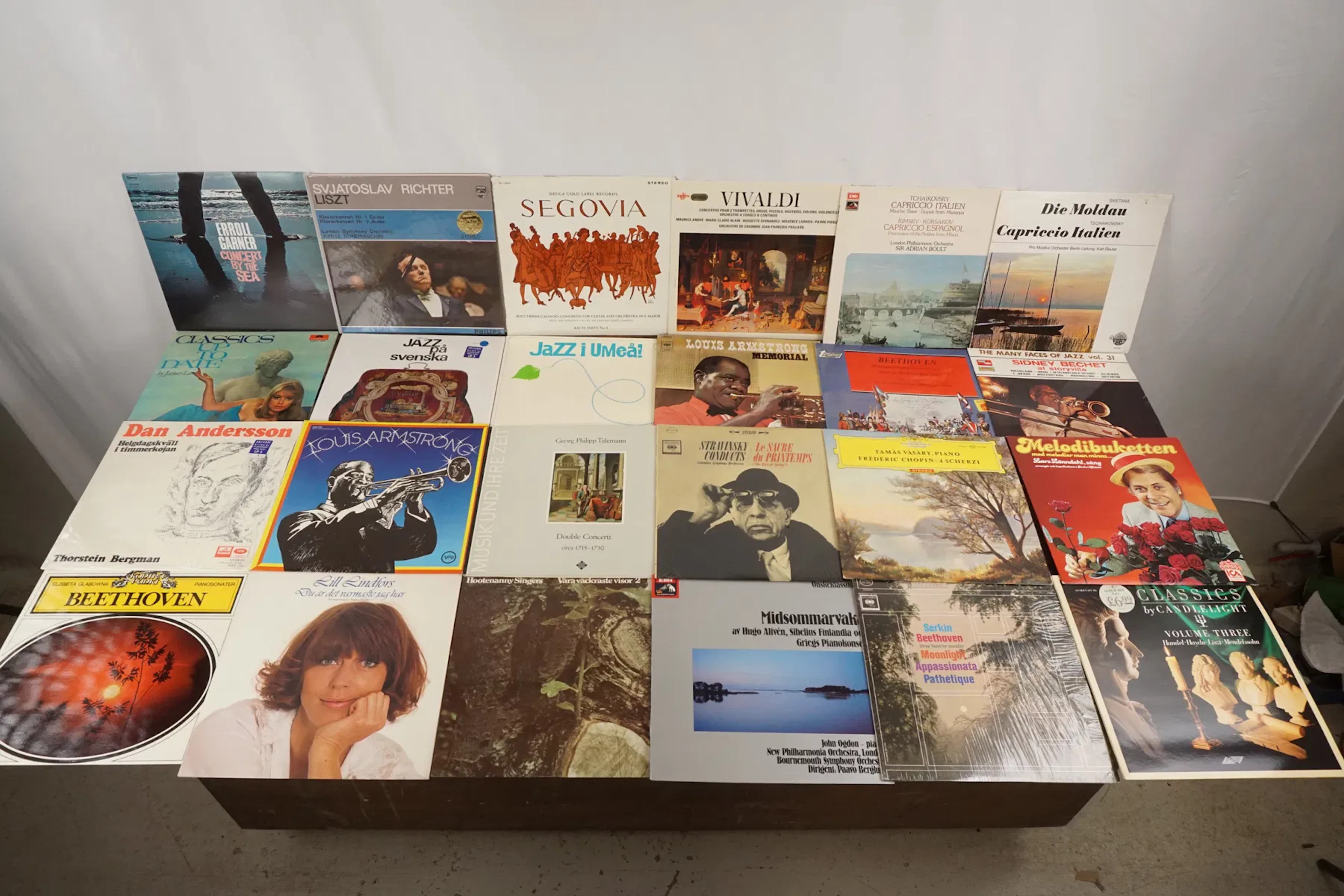 24LP Skivor, Jazz På Svenska mm. Bc359