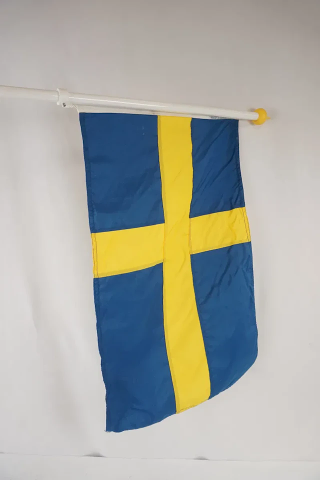 Tidaflag Sverige flagga. A141/