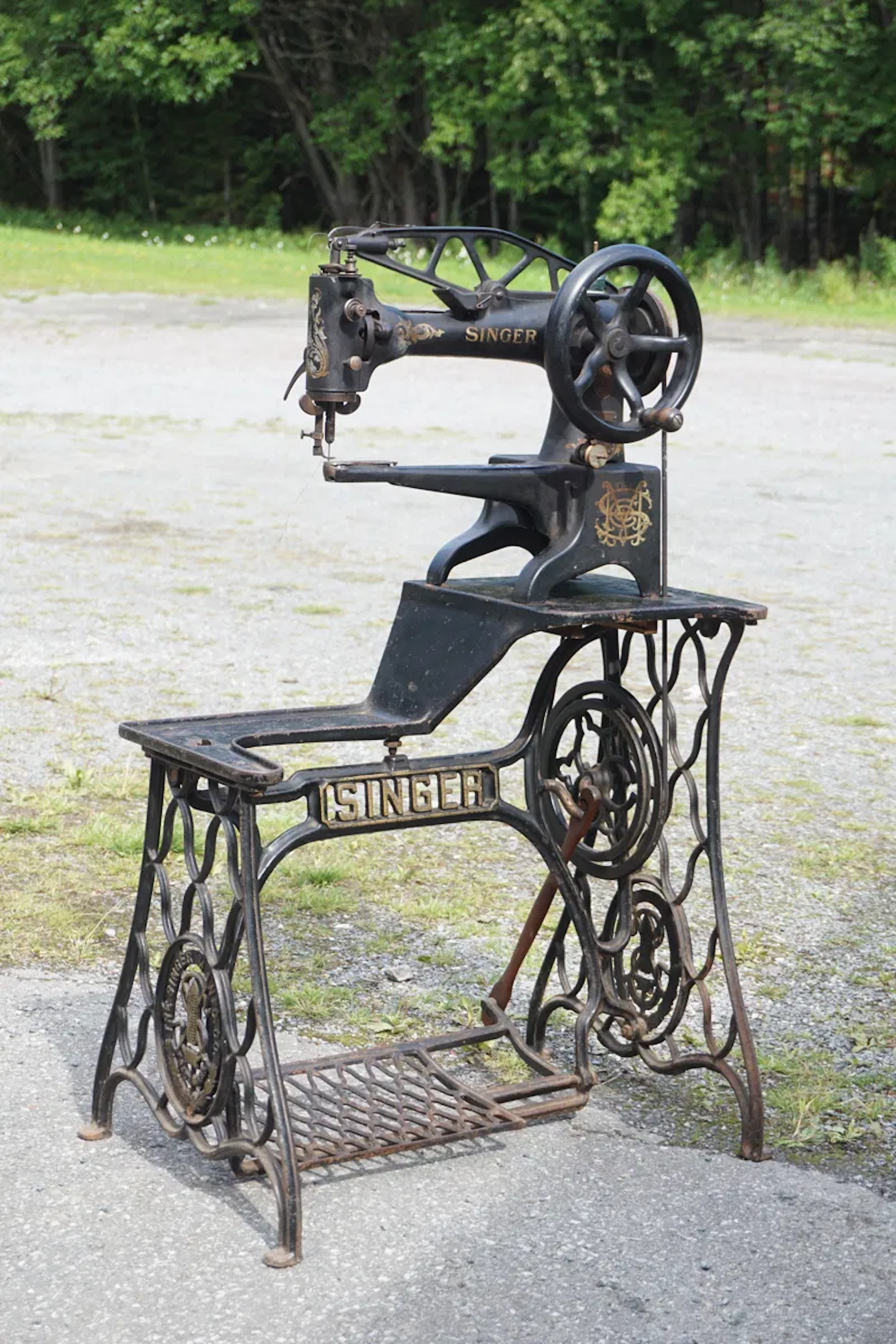 Singer Skomakarsymaskin. B48