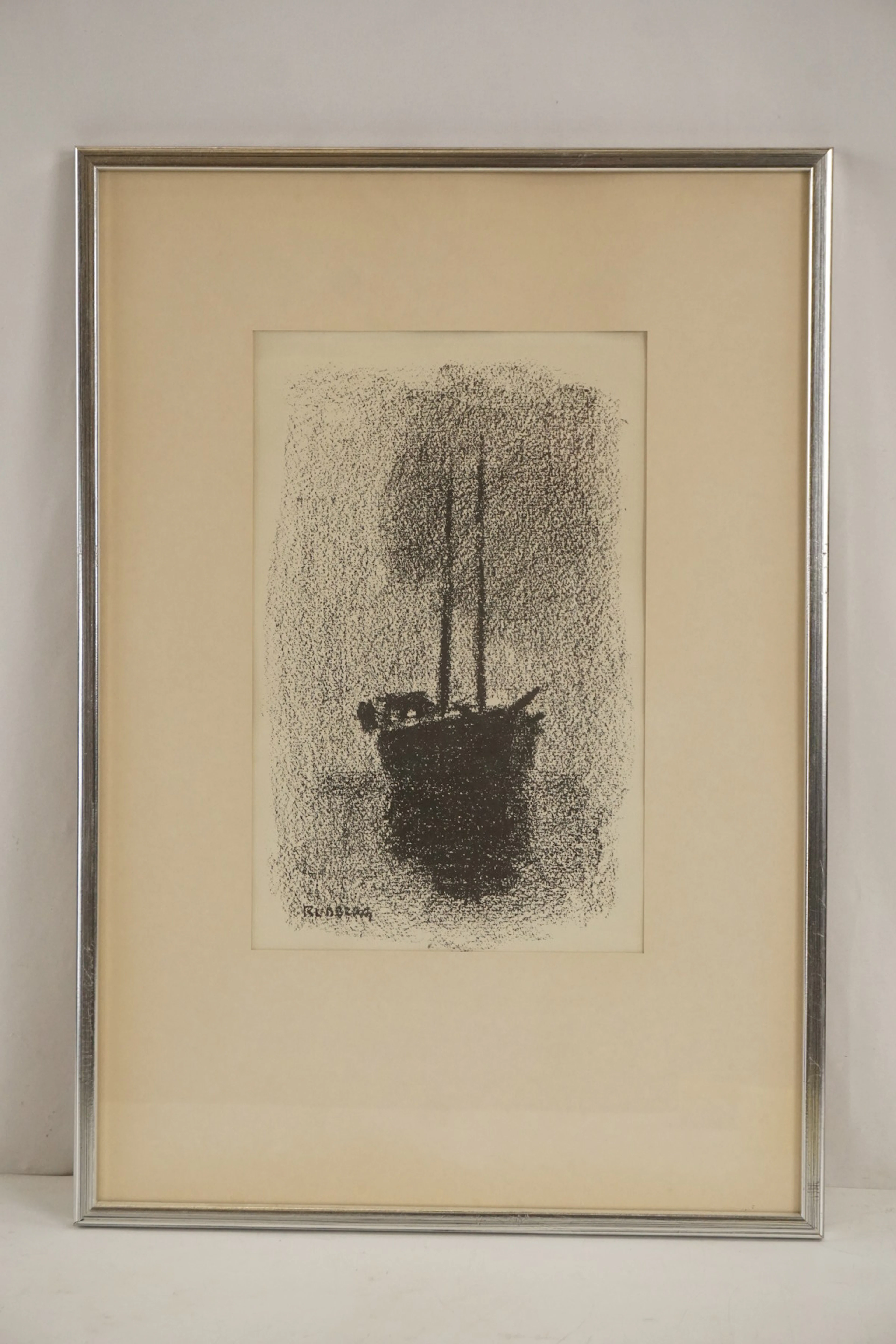 Gustav Rudberg, Tryck 34x49cm. M38/