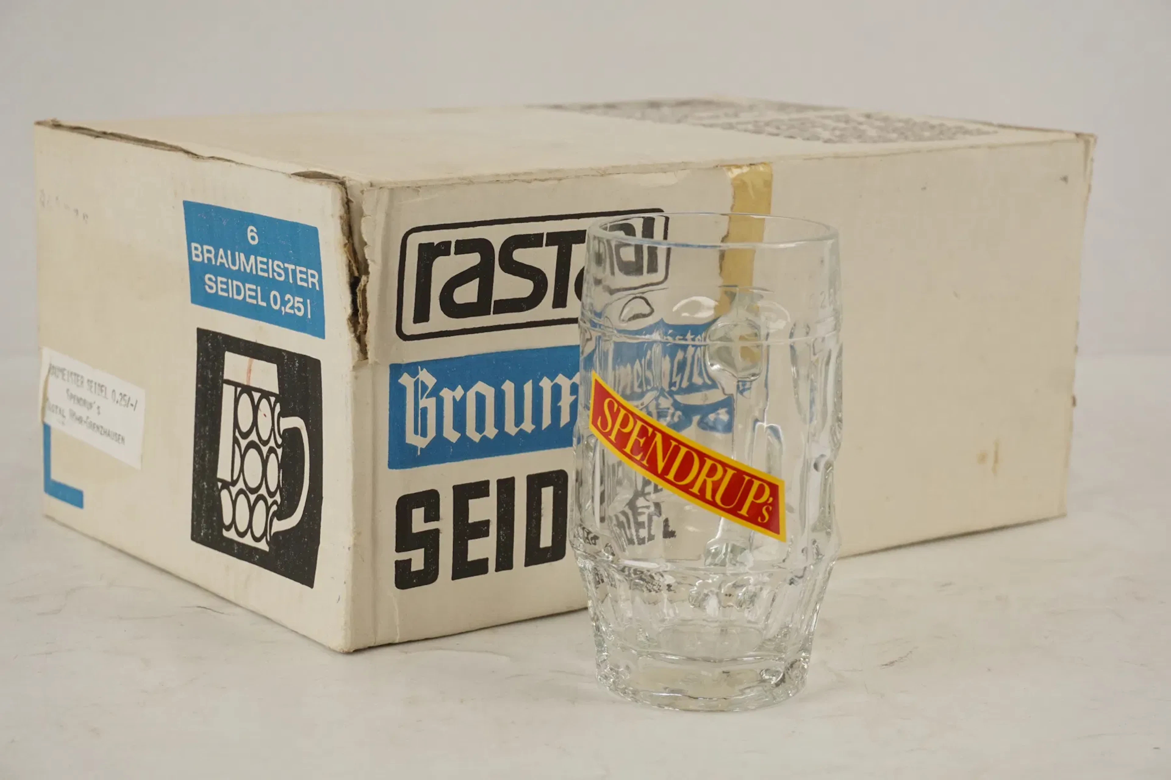 6st Braumeister Sendrups 0,25l Sedjel. D33