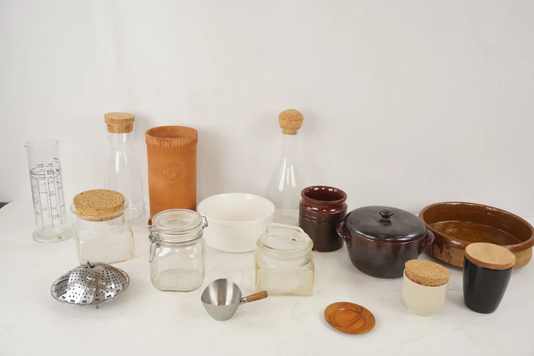 Glasburkar, Vinkylare mm. Bc176/