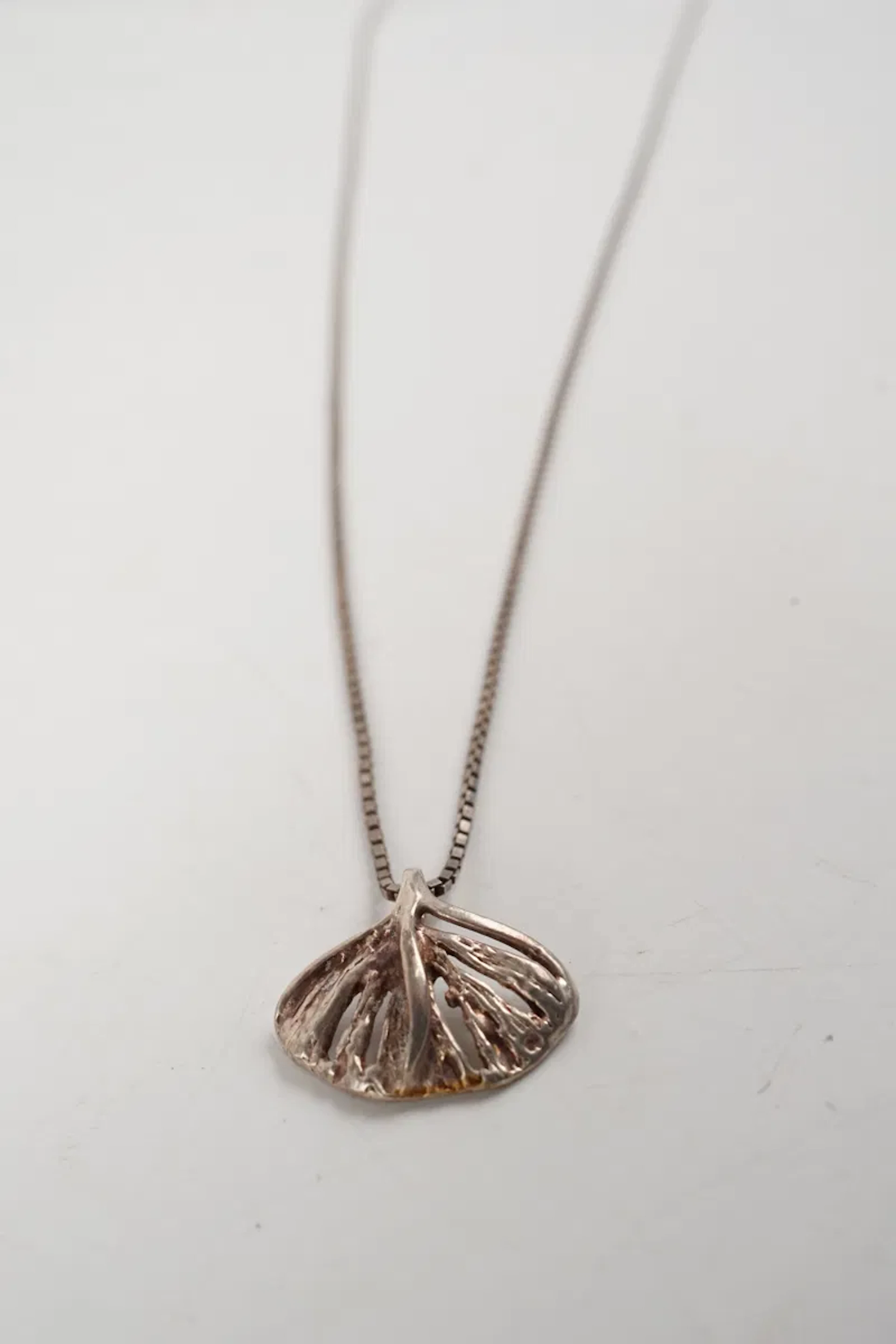 Silverhalsband & hänge 925. 6,6g A176