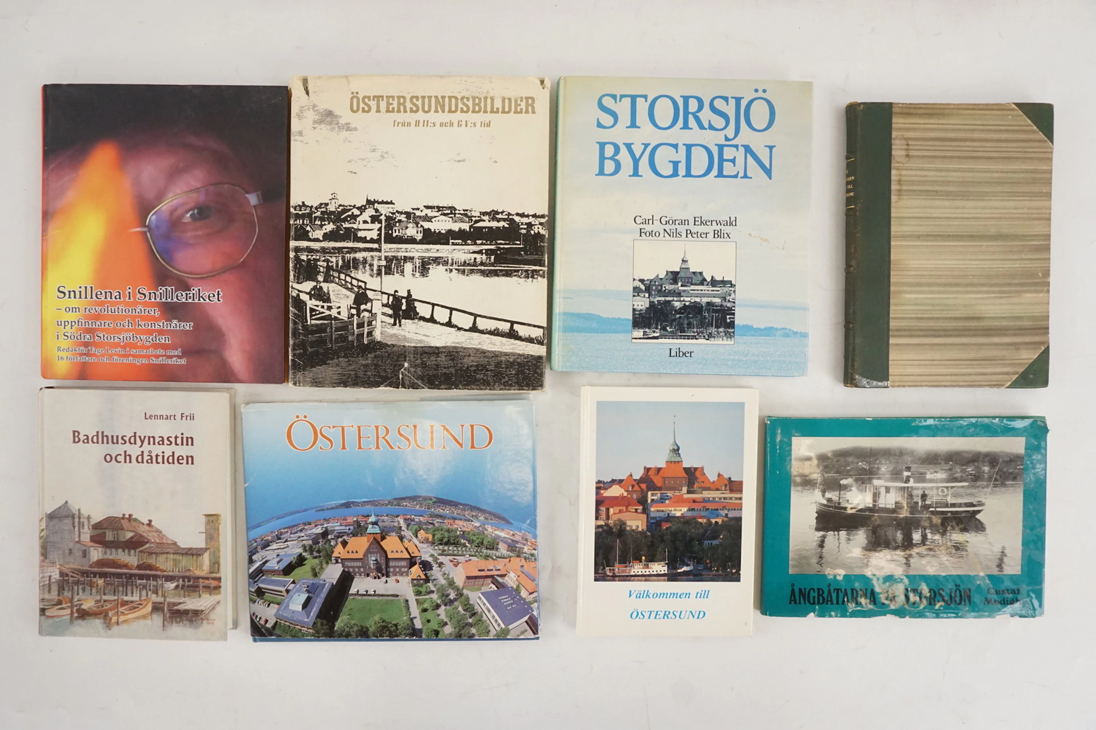 Böcker, Ångbåtarna på Storsjön mm. A89