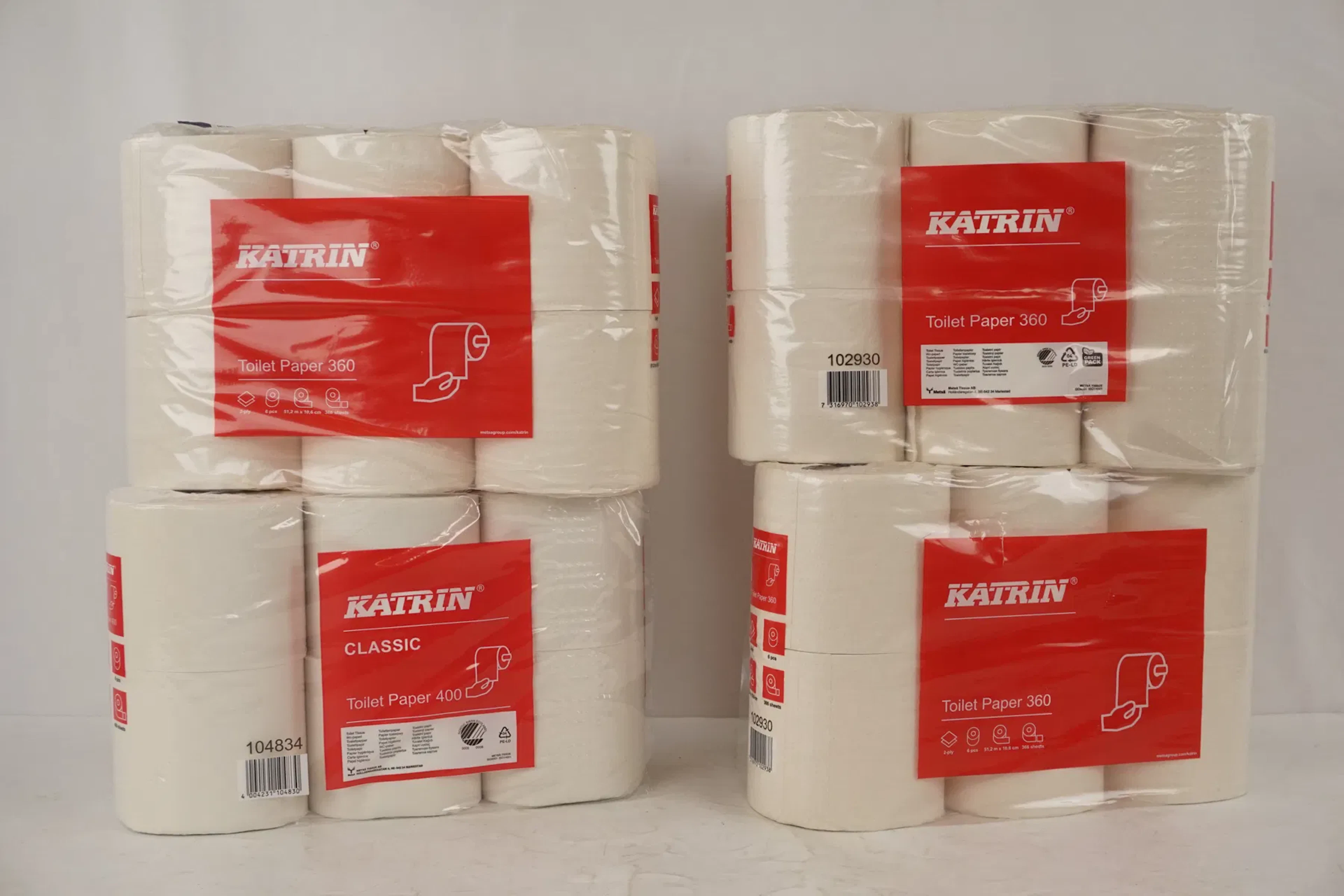 4st Katrin Classic 360/400 Toalettpapper. D91