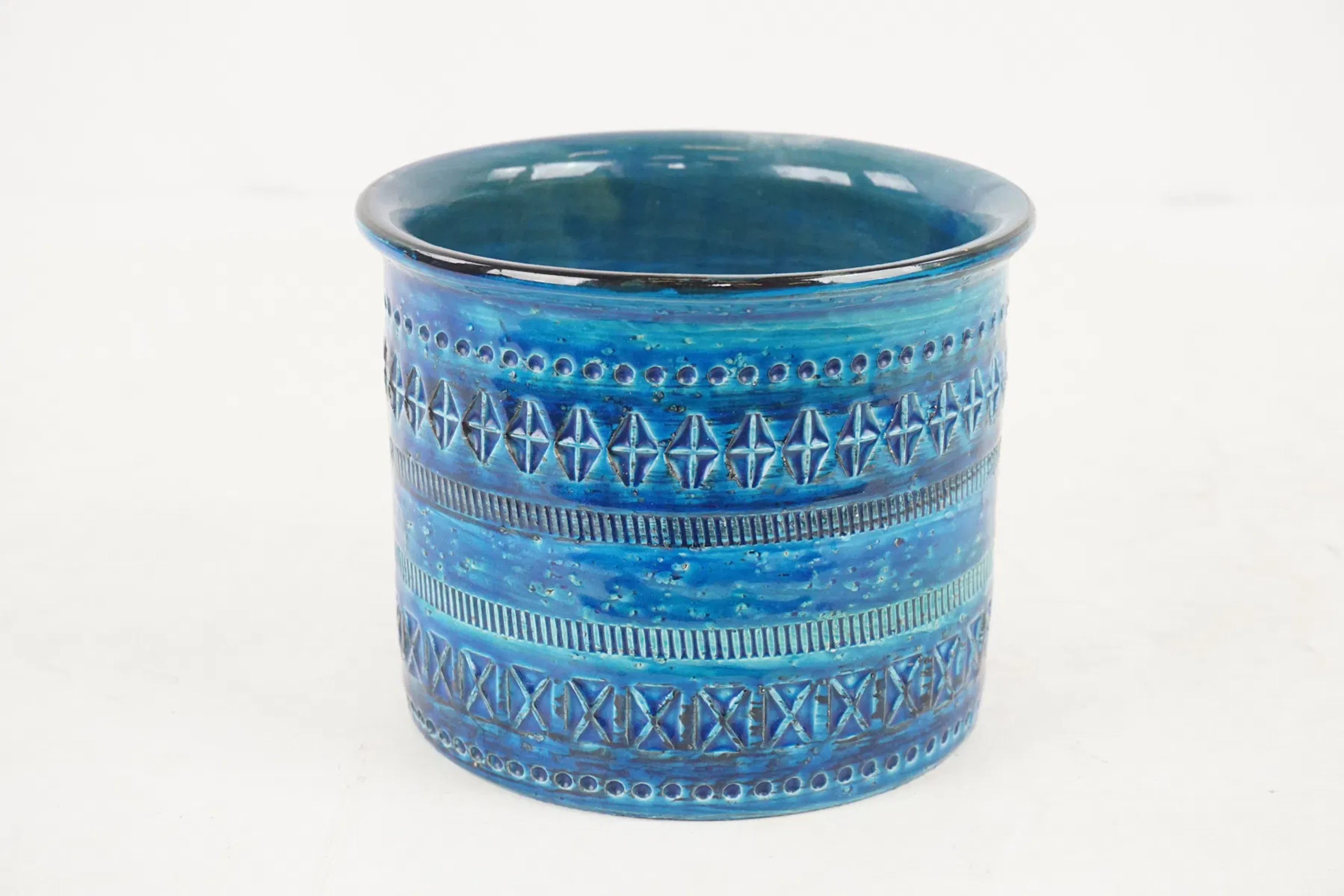 Bitossi Rimini Blue Blomkruka. G49