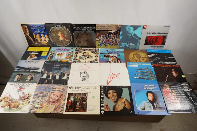 24LP skivor, Göken Lindeman mm. Bc361/