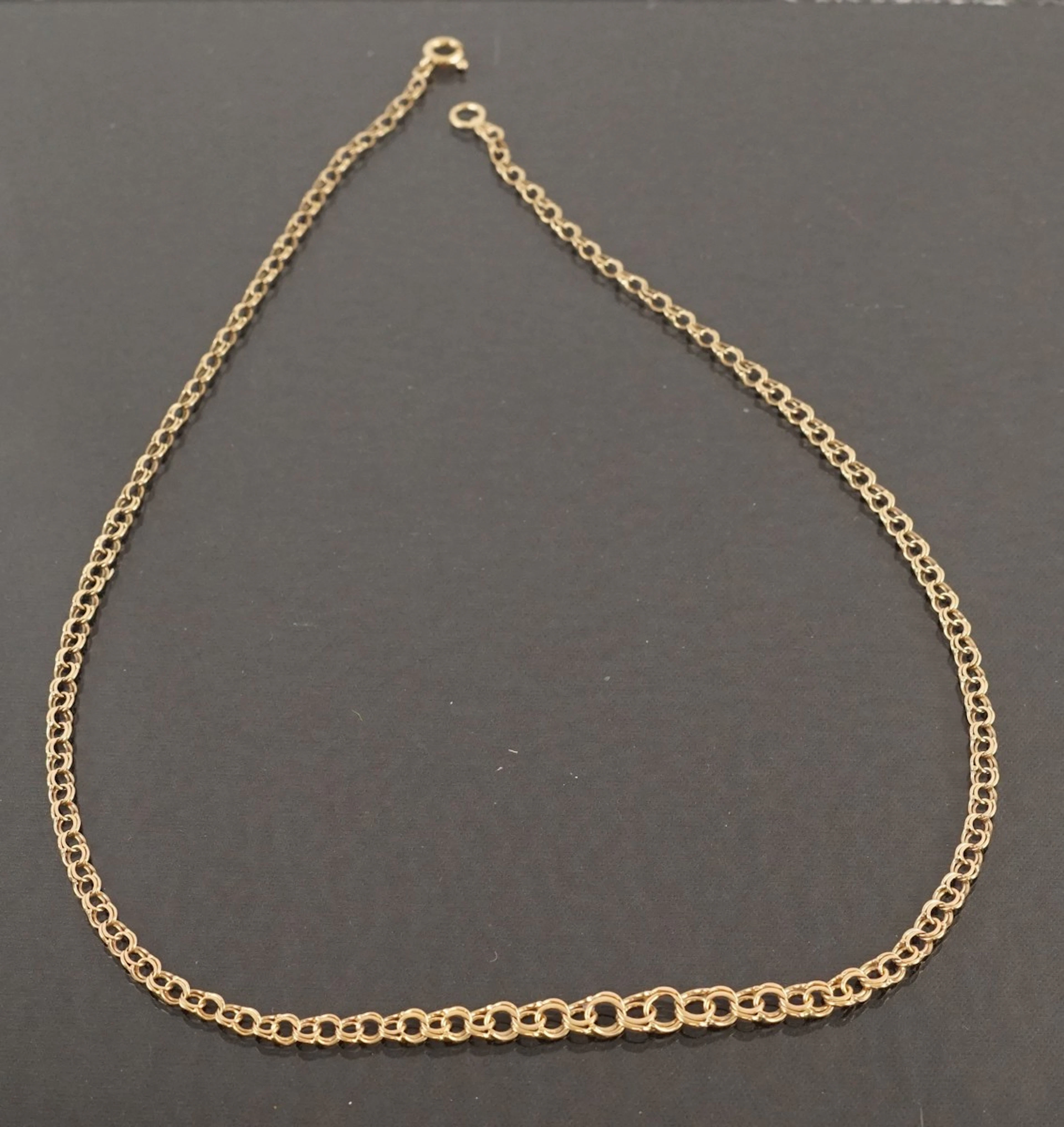 Guldhalsband 750 - 5,3g. A33