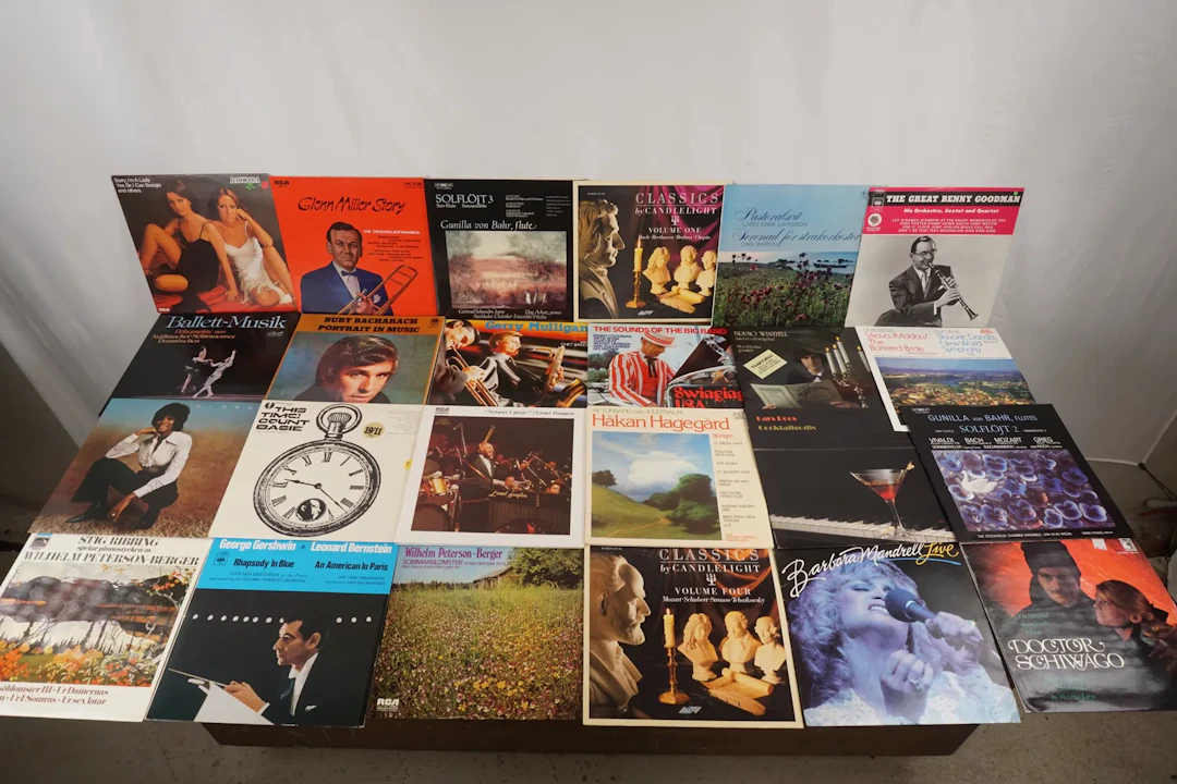 24LP skivor, The Great Bennt Goodman mm. Bc360