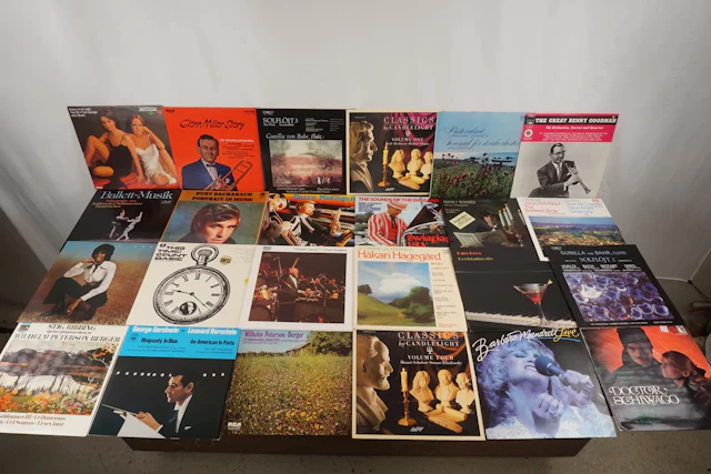 24LP skivor, The Great Bennt Goodman mm. Bc360/
