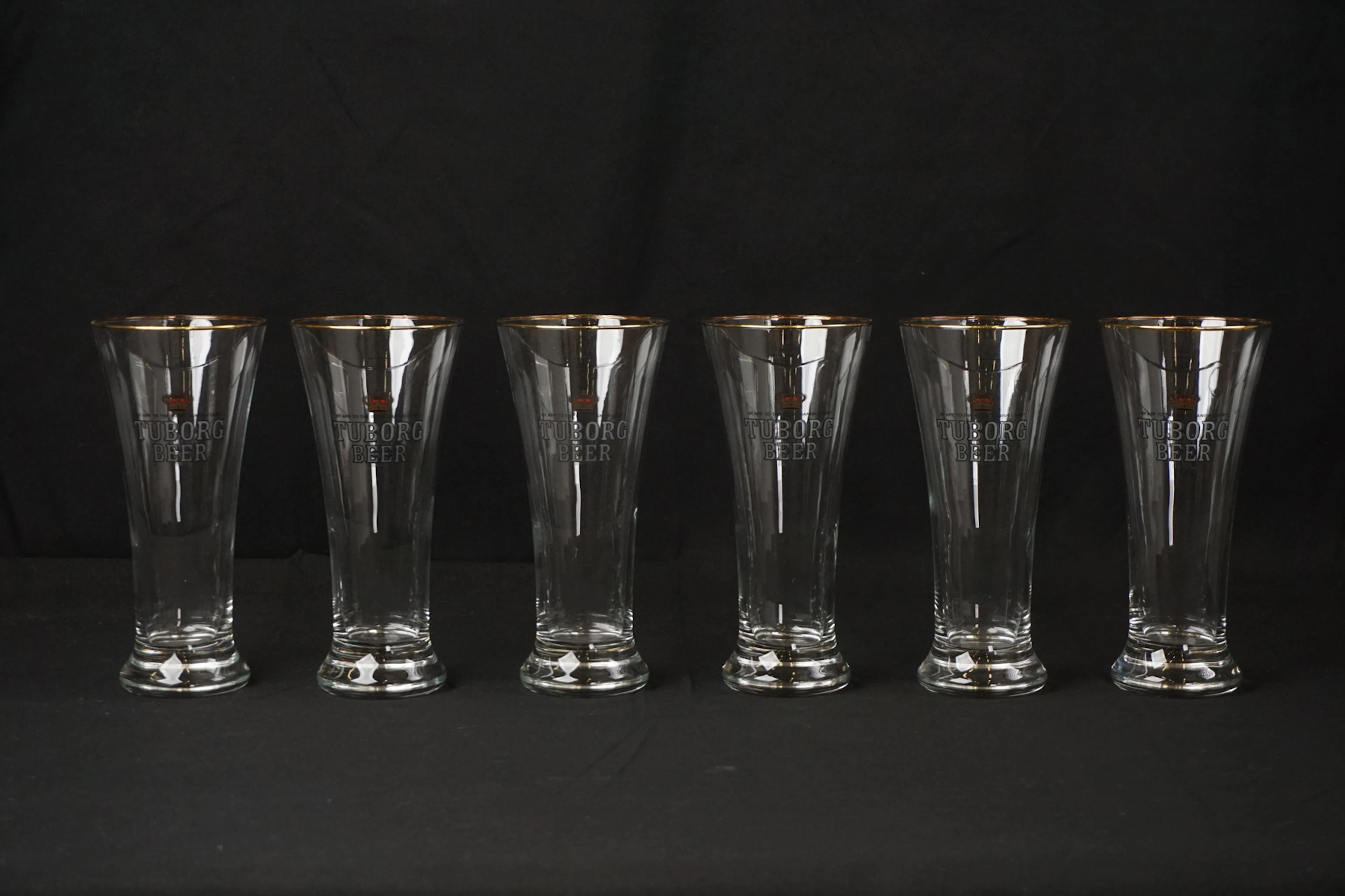 Tuborg Beer ölglas. G76/