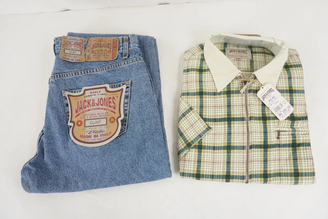 Jack & Jones Clint Jeans & Skjorta. A267/