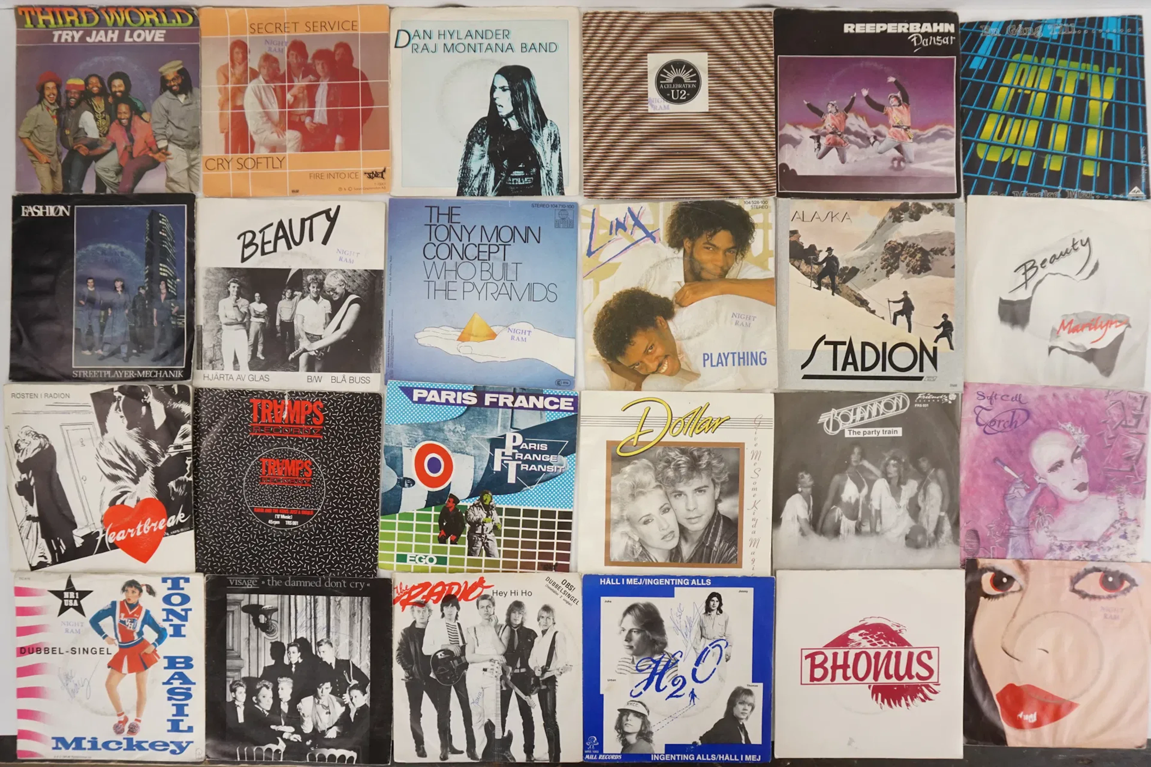 24st ep/singlar, Mickey - Tony Basil mm. A62/