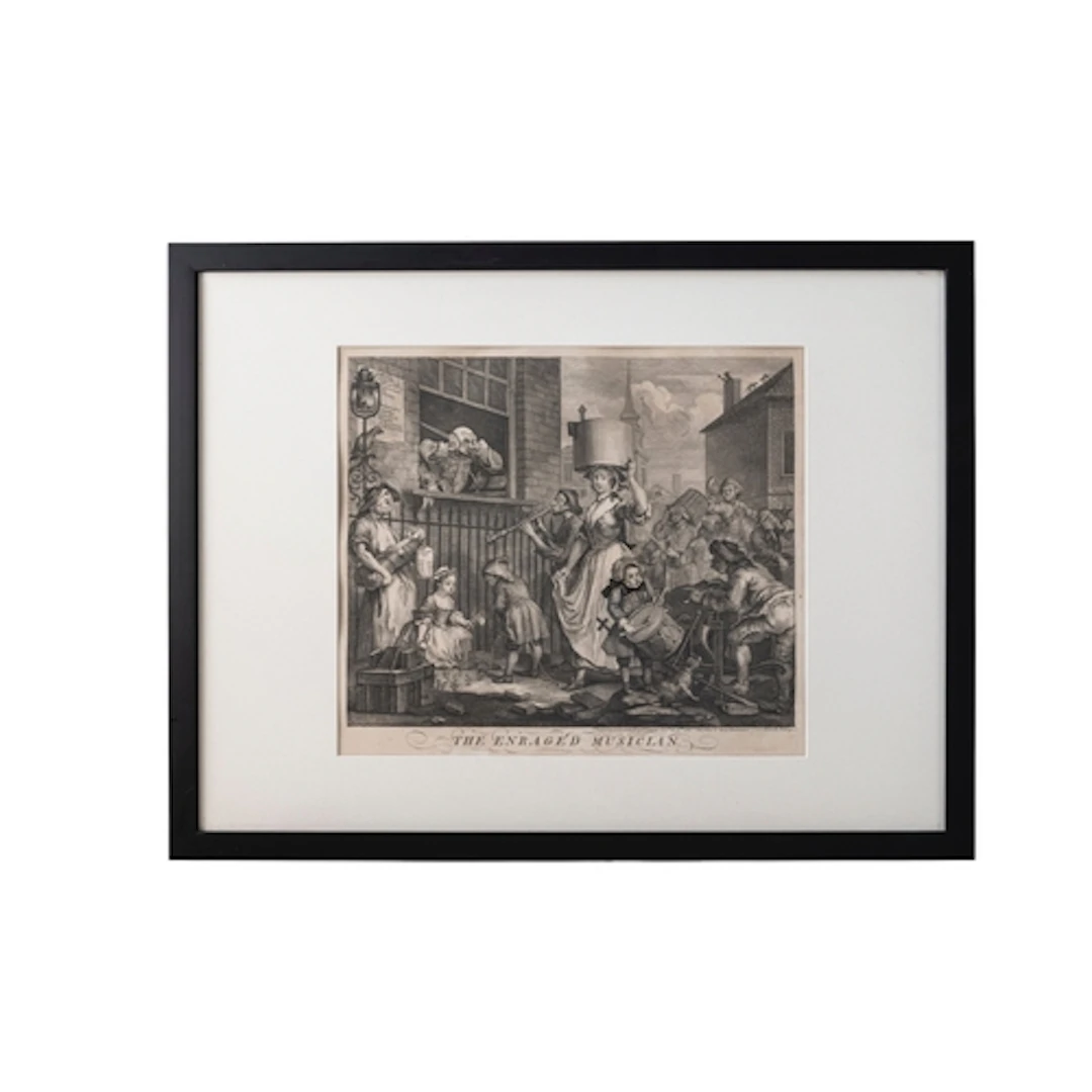 WILLIAM HOGARTH (British, 1697 - 1764) 'THE ENRAGED MUSICIAN...