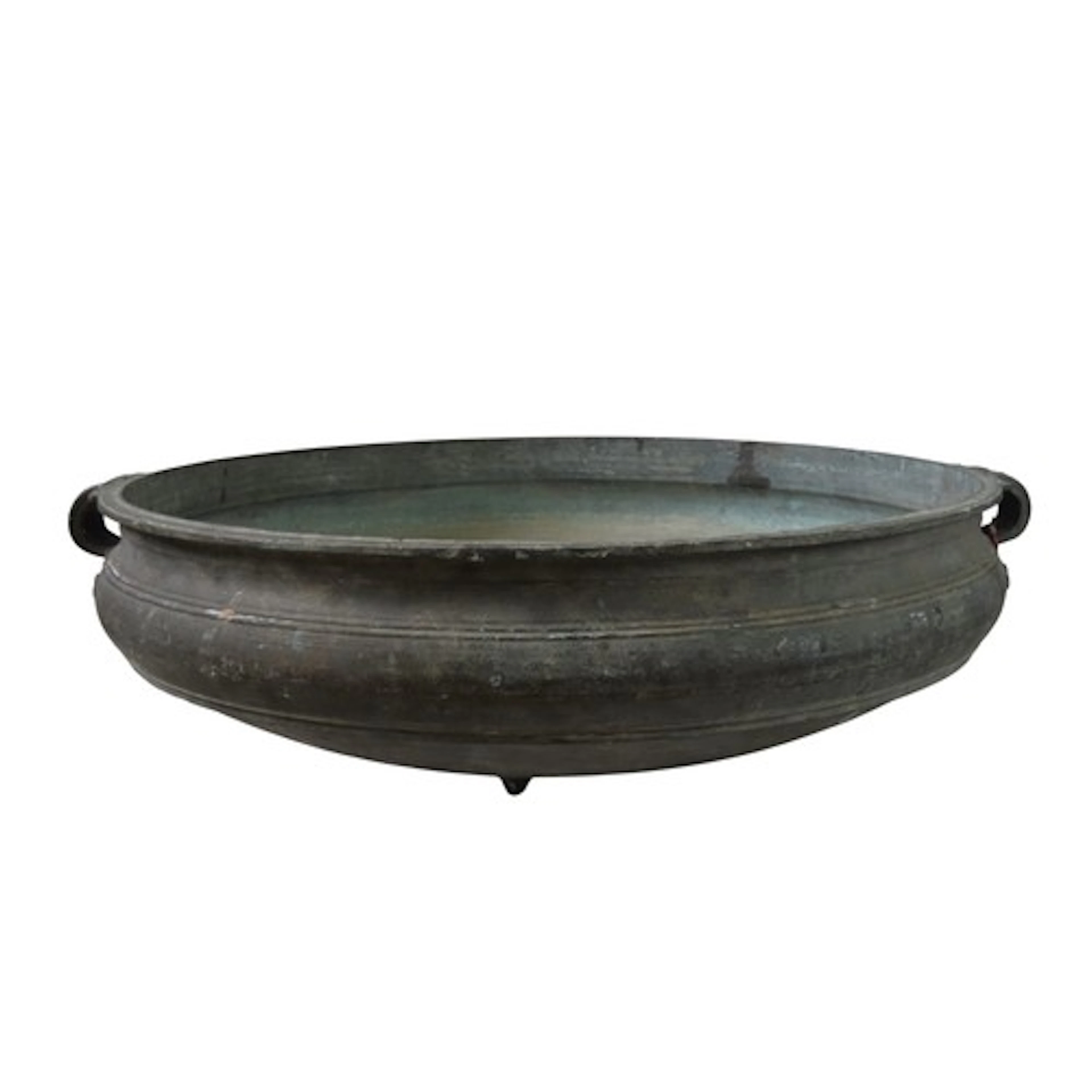 A LARGE SOUTH INDIAN URILI BOWL 77 cm diam