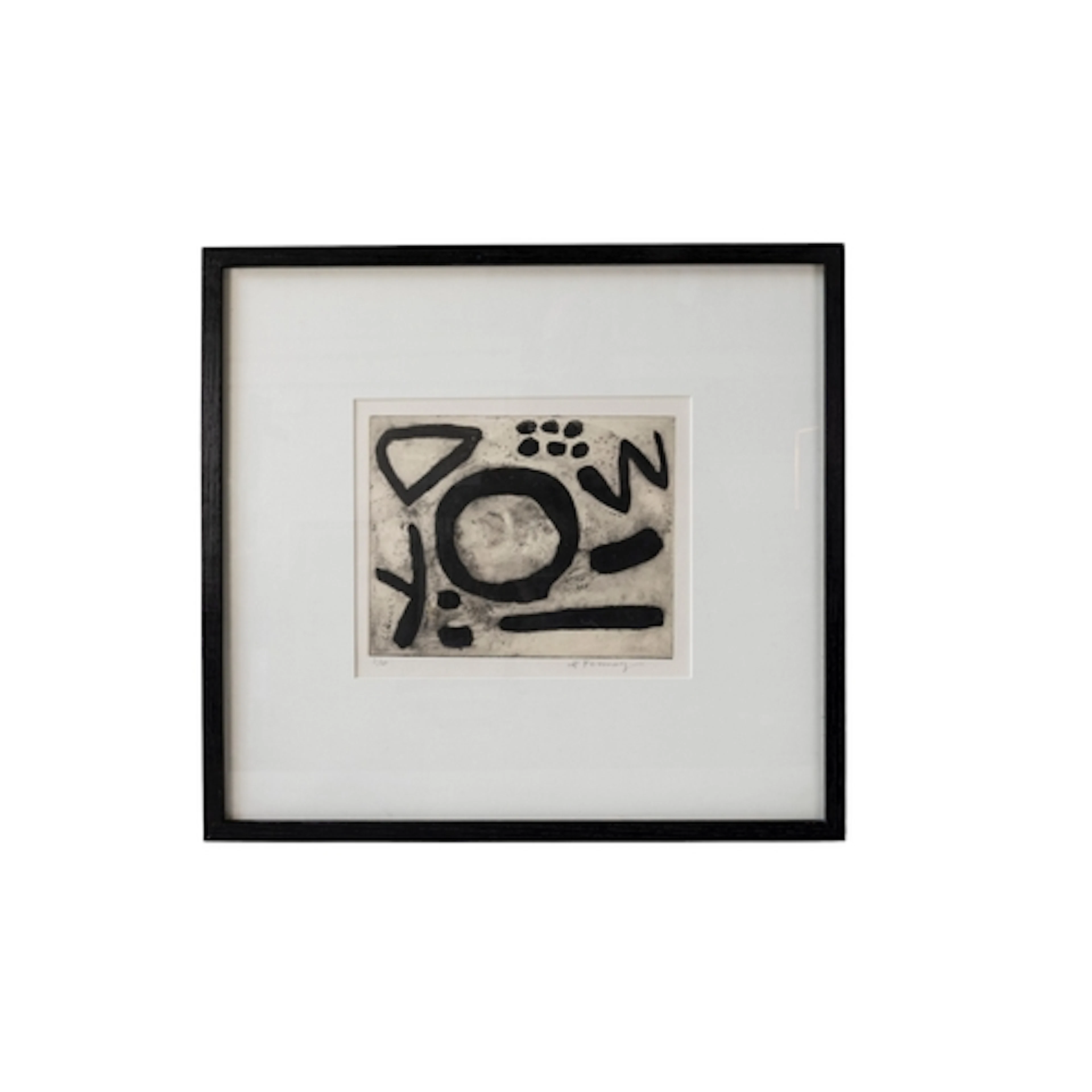 HEATHER PENNEY (British, 20th Century) 'IRTON' ETCHING WITH ...