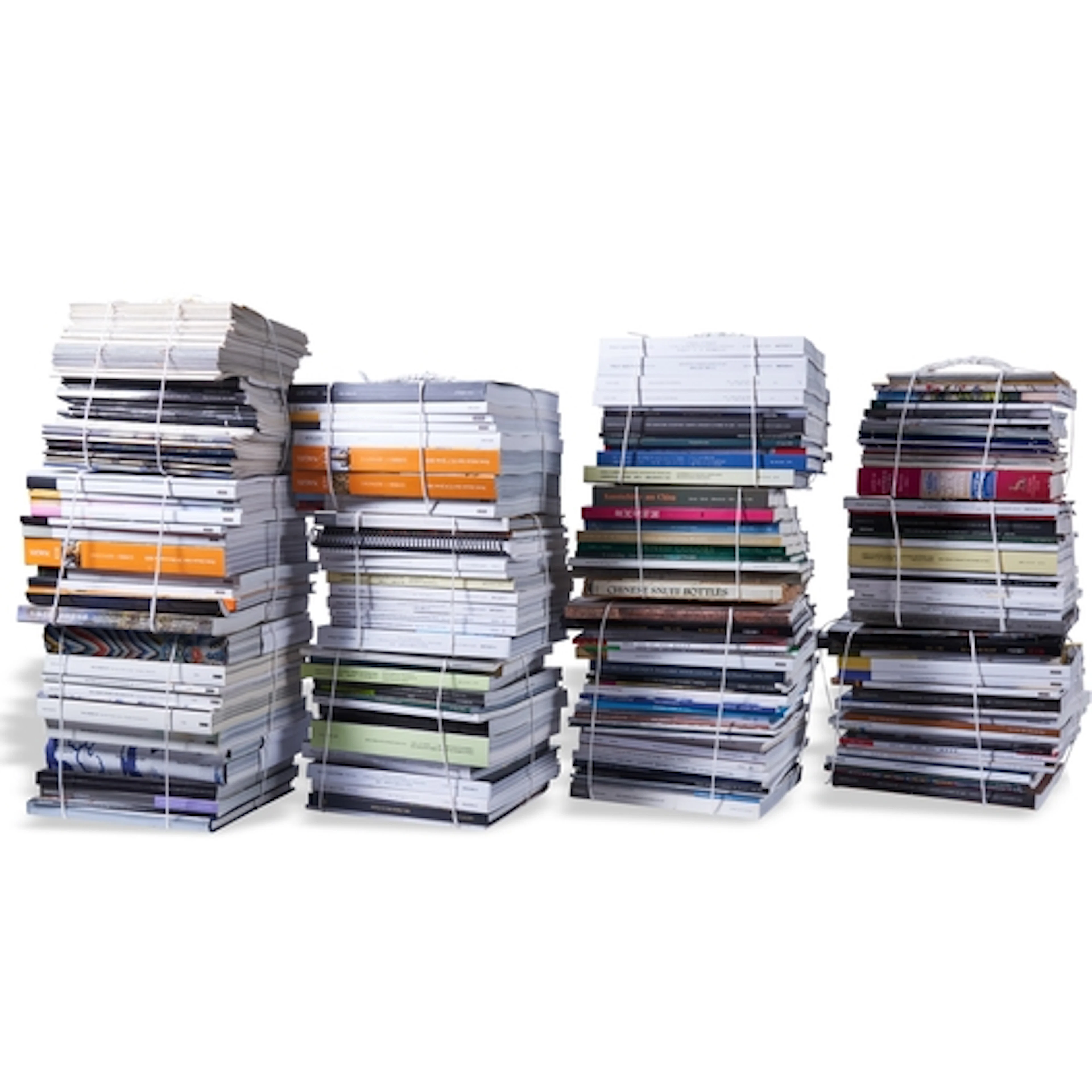 A COLLECTION OF 160 VARIOUS CATALOGUES AND BOOKS, including ...