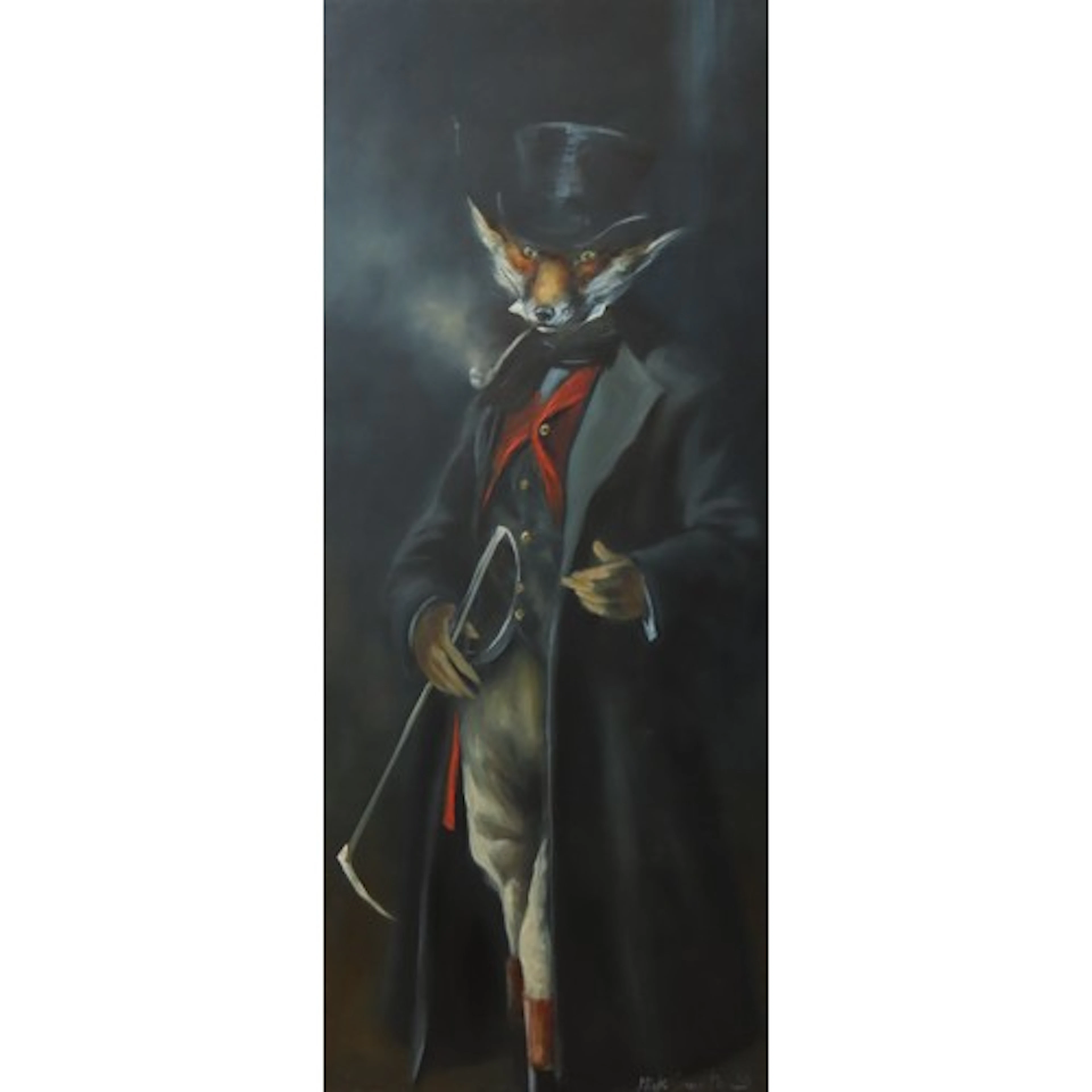 MICK CAWSTON (British, 1959 - 2006), AN ANTHROPMORPHIC PORTR...