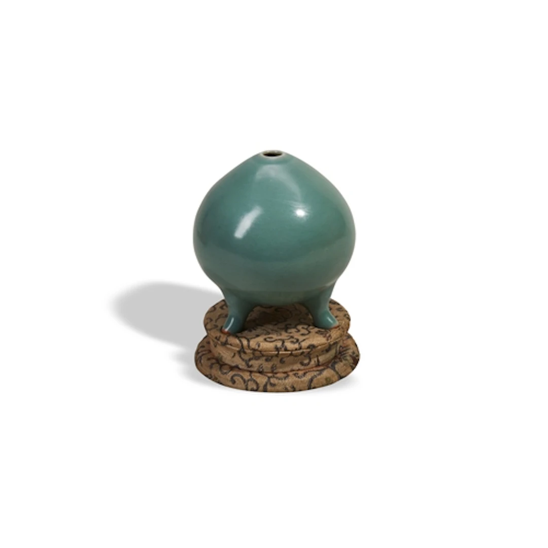 A 'LONGQUAN' 'LOTUS BUD' WATERPOT SONG - YUAN DYNASTY OR LAT...
