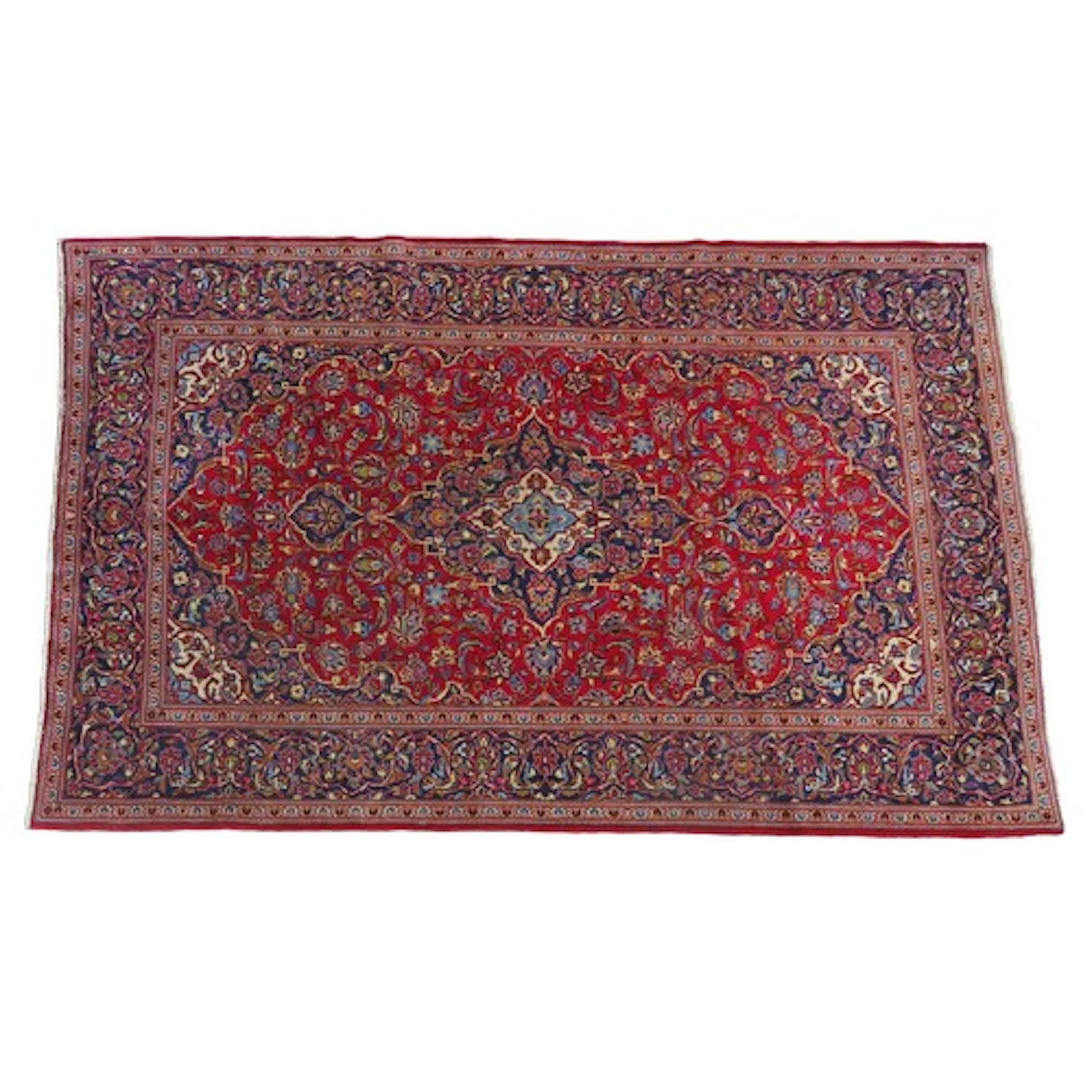 CENTRAL PERSIAN KASHAN CARPET 300cm x 195cm