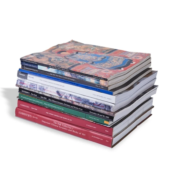 13 x SOTHEBY'S AND CHRISTIES NEW YORK CATALOGUES 1983-2012 拍...