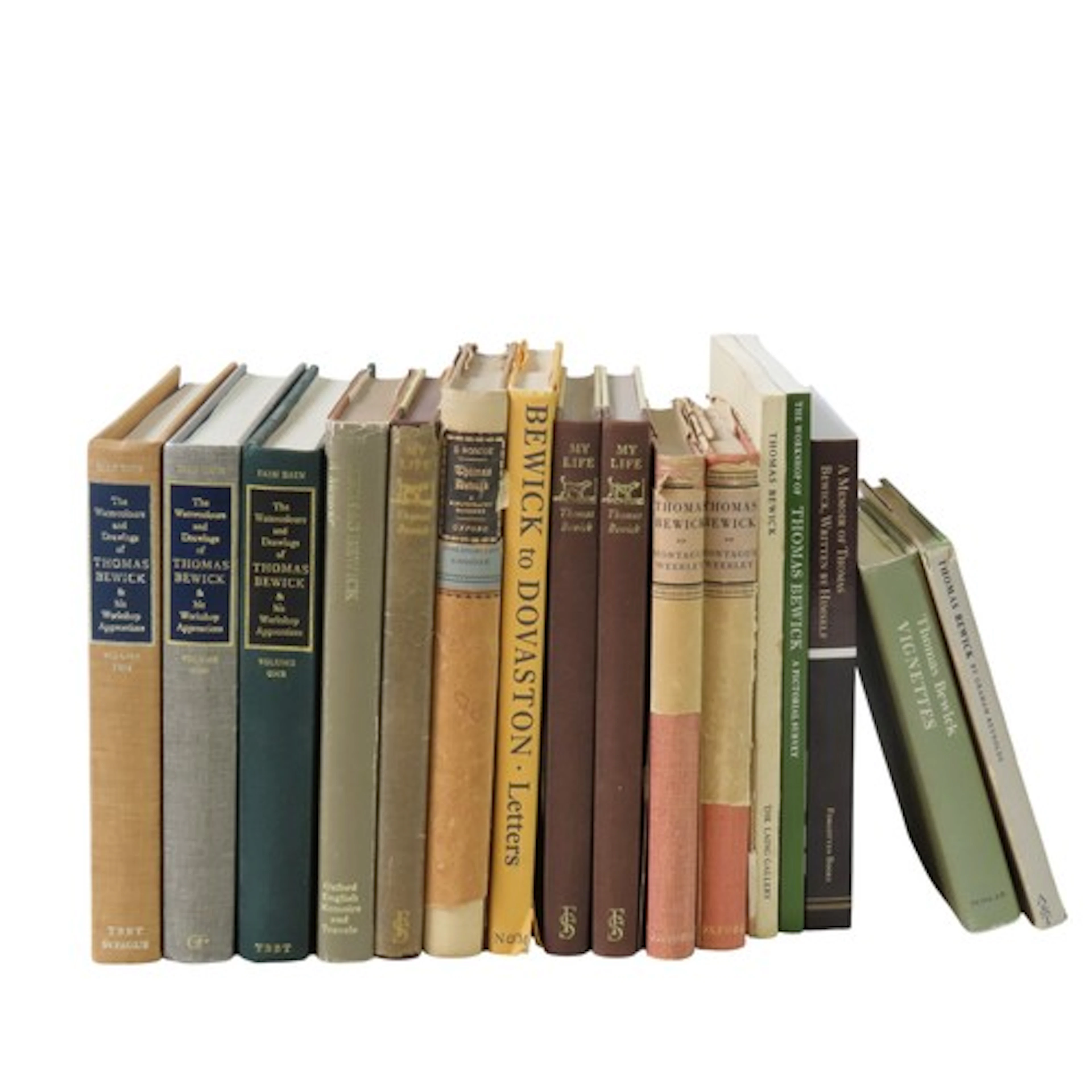 A GROUP OF REFERENCE BOOKS RELATING TO THOMAS BEWICK (Britis...