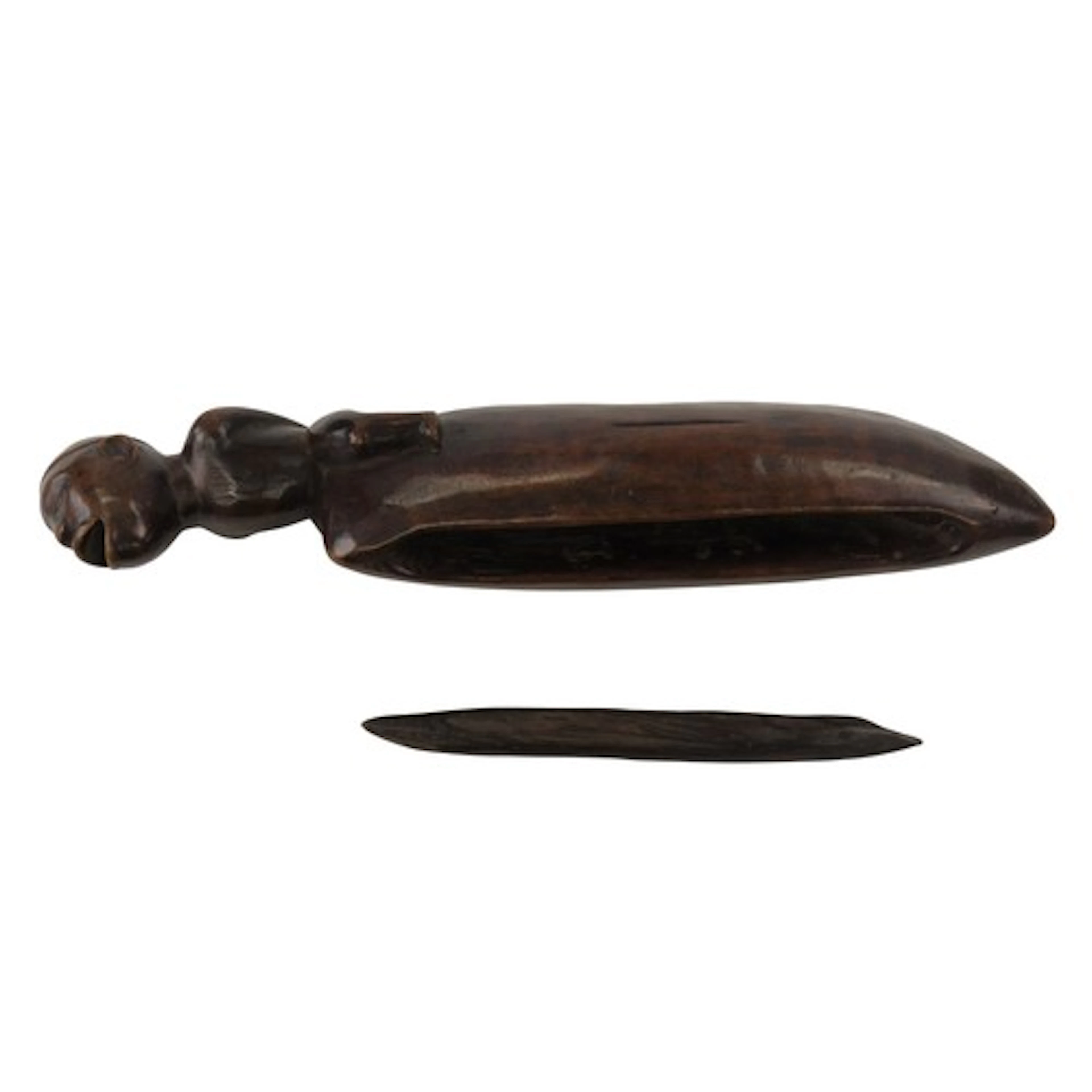 A KONGO-VILI OR WOYO SLIT DRUM from the DRC the sounding cha...