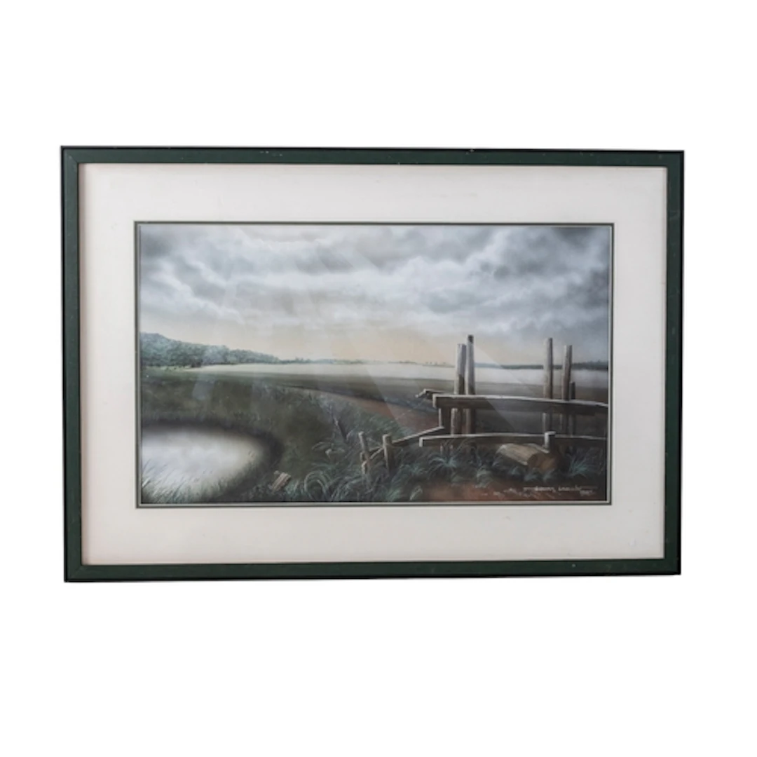 GRAHAM LAVALLIN (British, 20th Century) RURAL SCENE WATER CO...