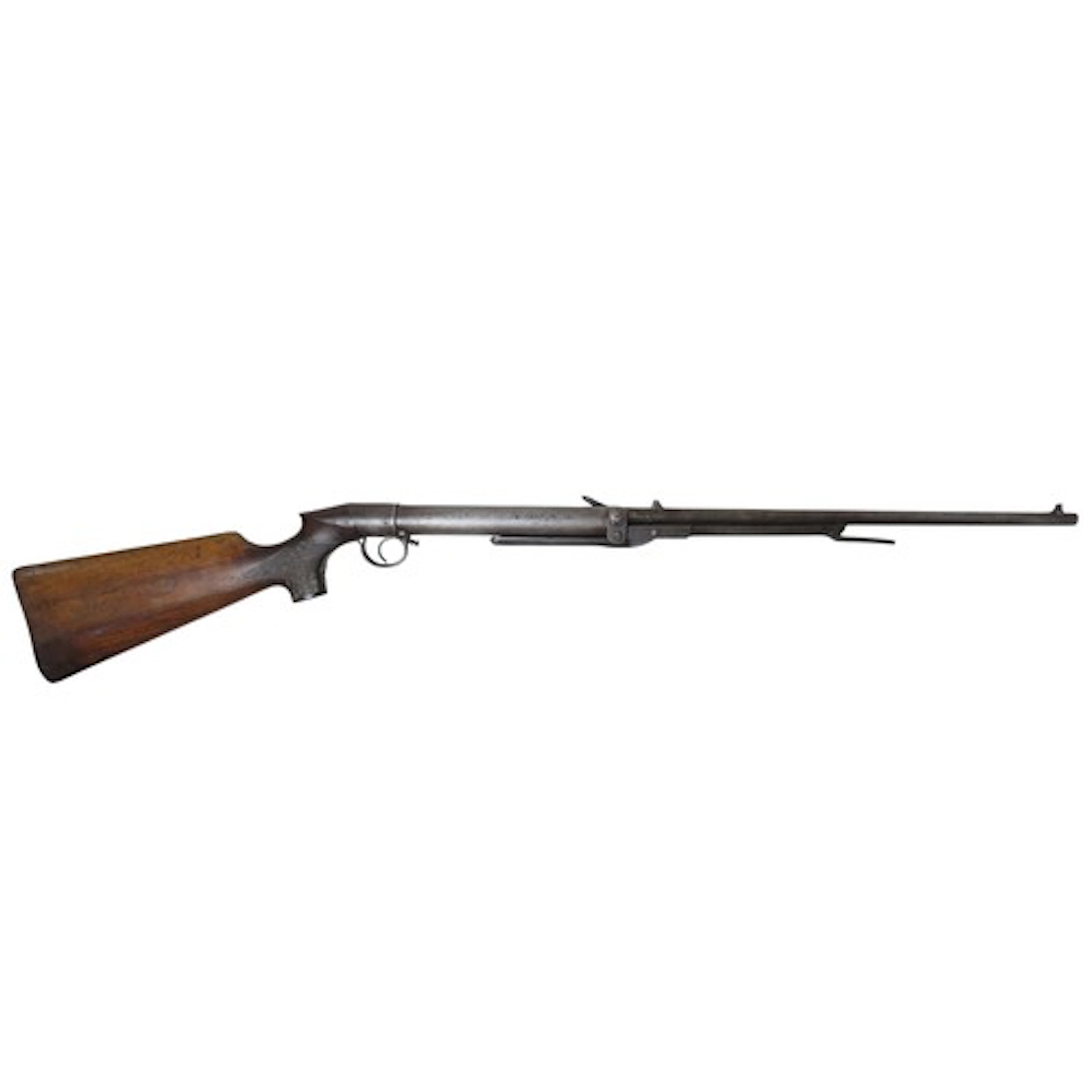 A BSA .177 'LINCOLN' AIR RIFLE, with under-lever action, No....