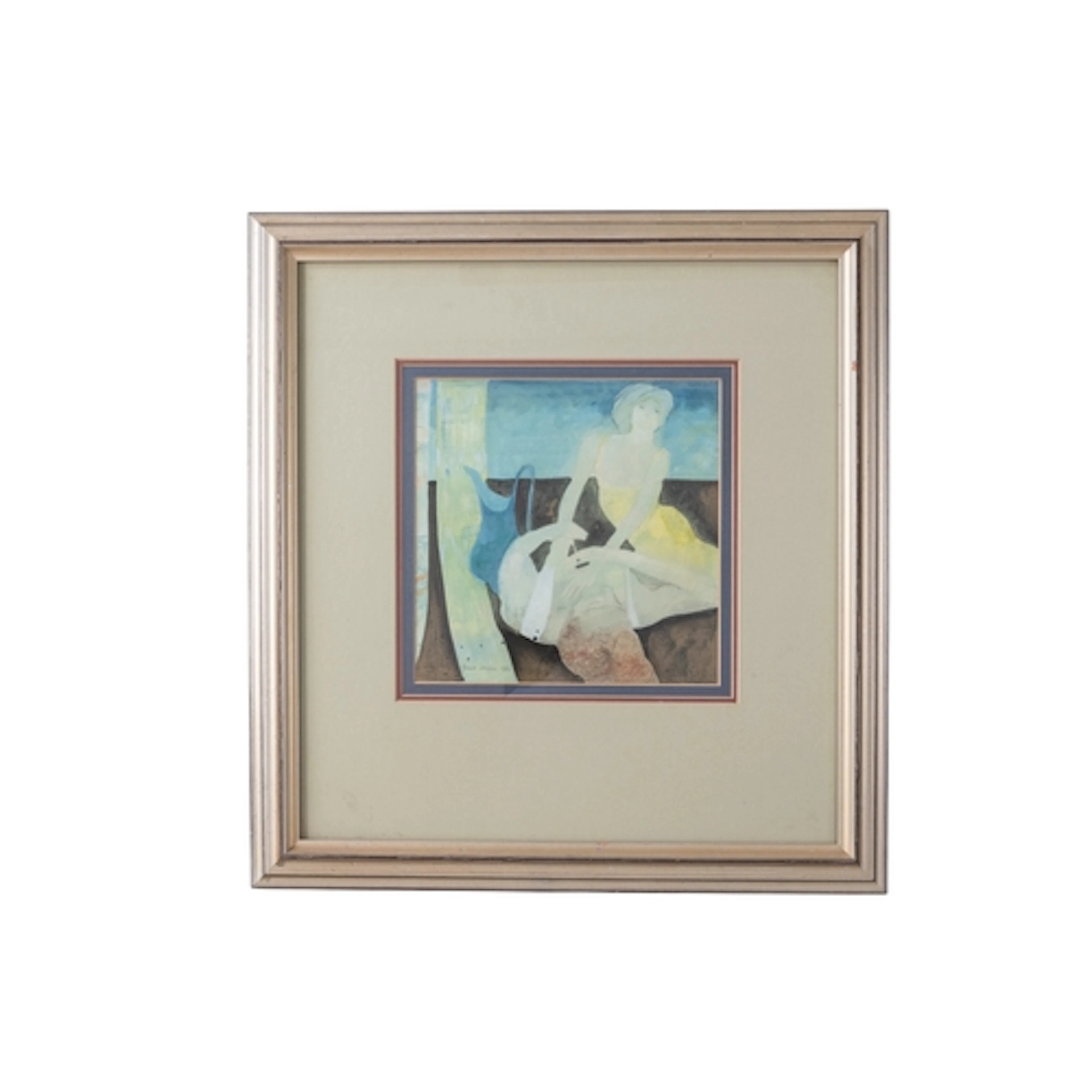 BRENDA LENAGHAN (Scottish, 1941 - 2020) 'A FLASK OF WINE' WA...