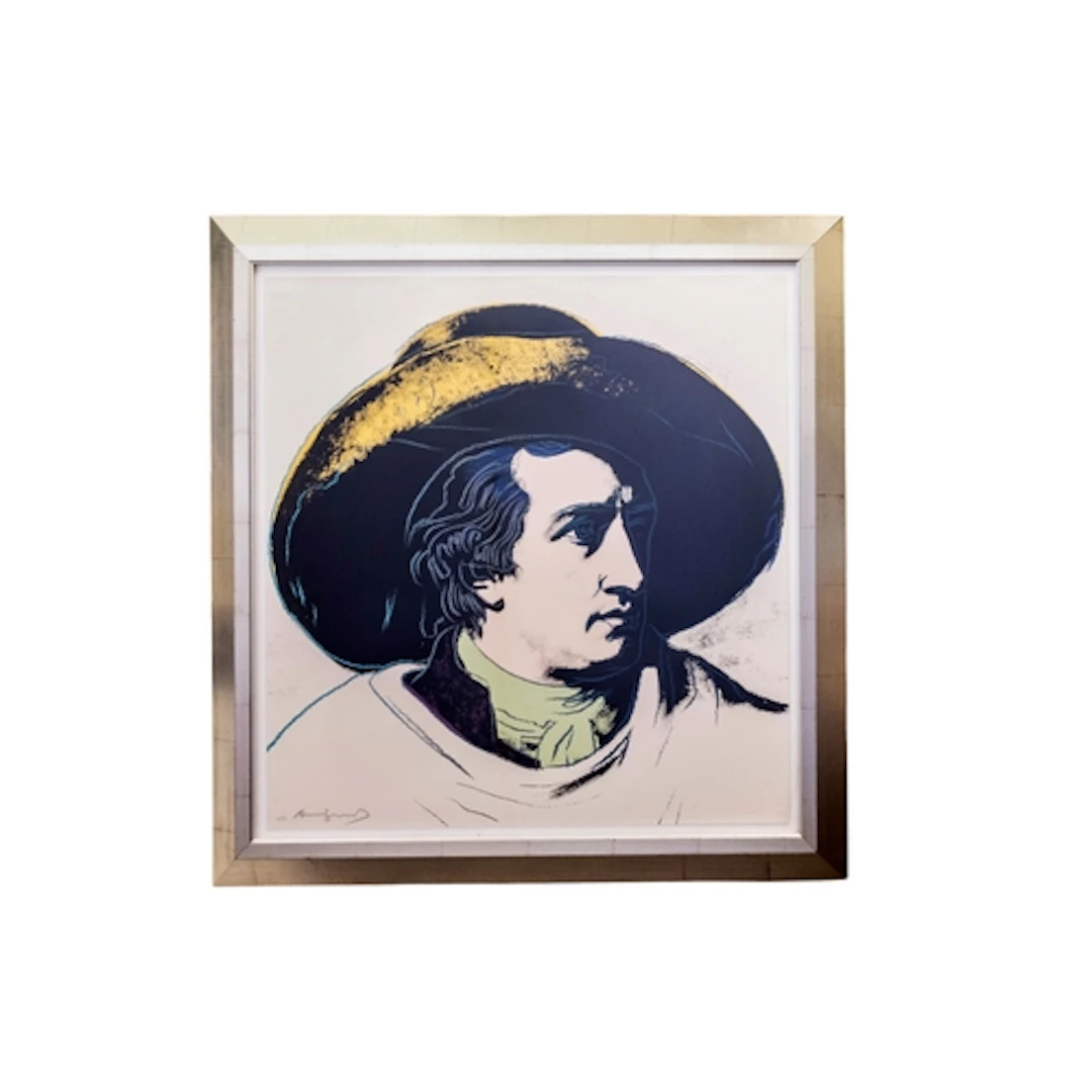 ANDY WARHOL (1928-1987) 'GOETHE' (1982) SCREENPRINT IN COLOU...