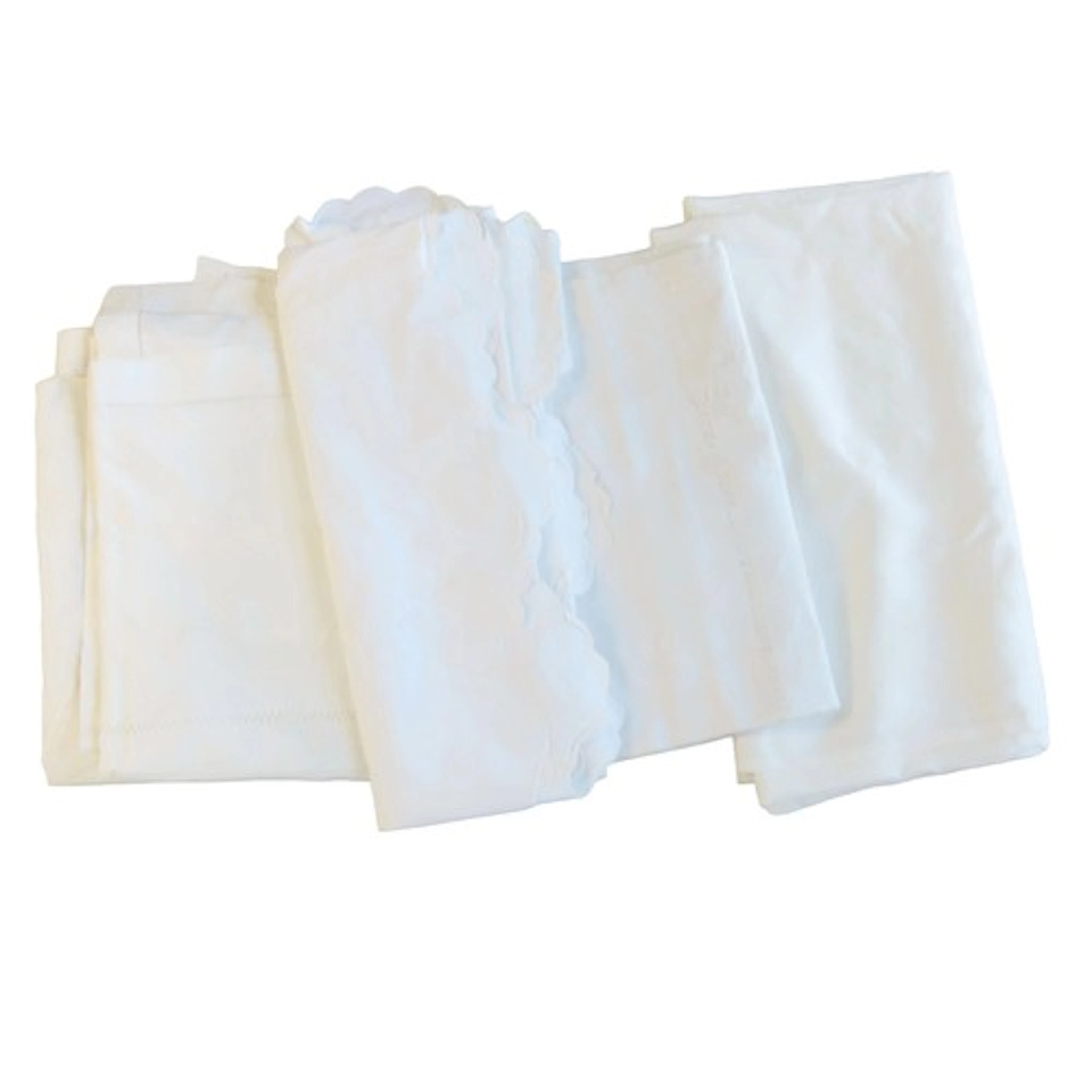 A LARGE GROUP OF VINTAGE LINEN AND LACE Consisting of four l...