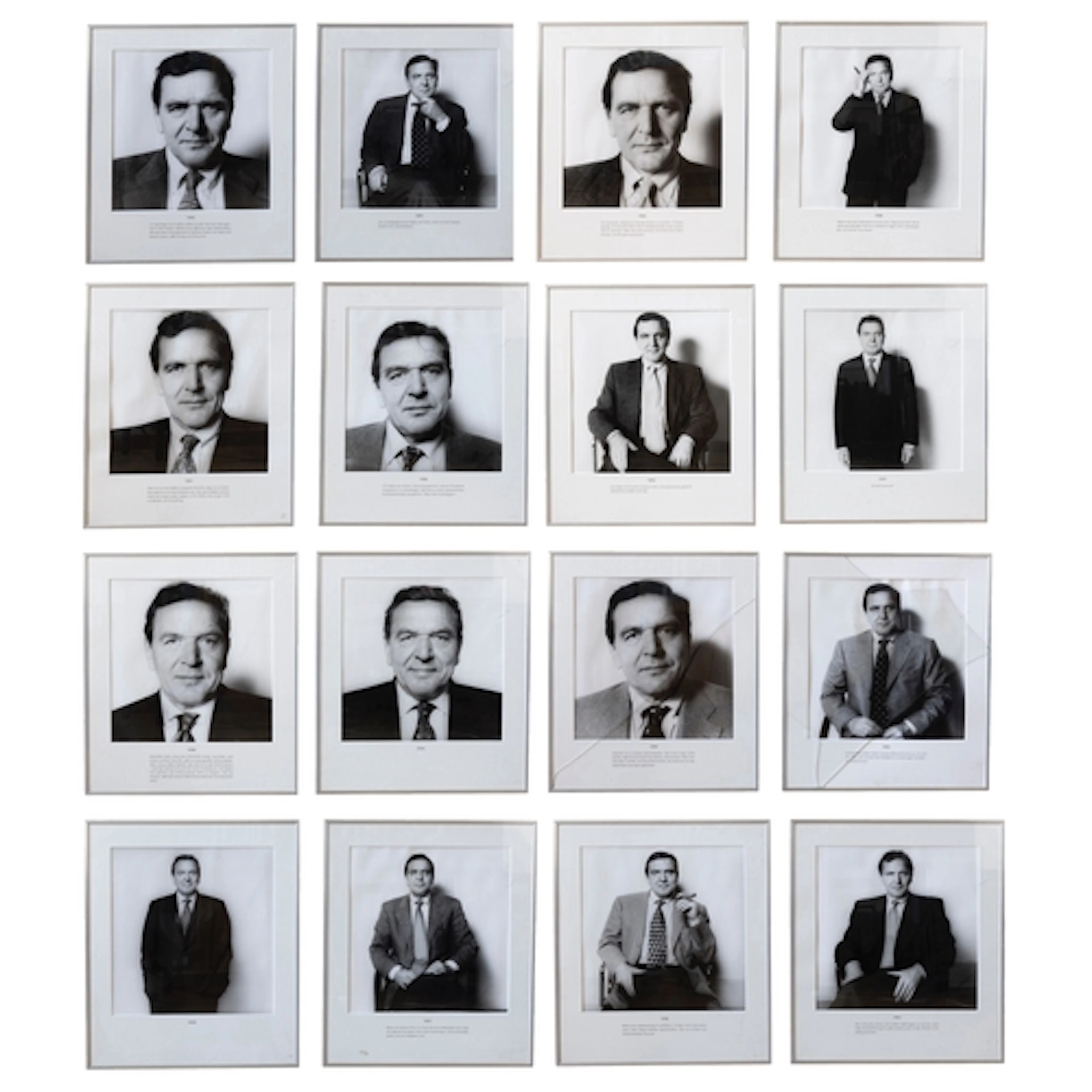 HERLINDE KOELBLE (German, b. 1939) 'CHANCELLOR GERHARD SCHR...