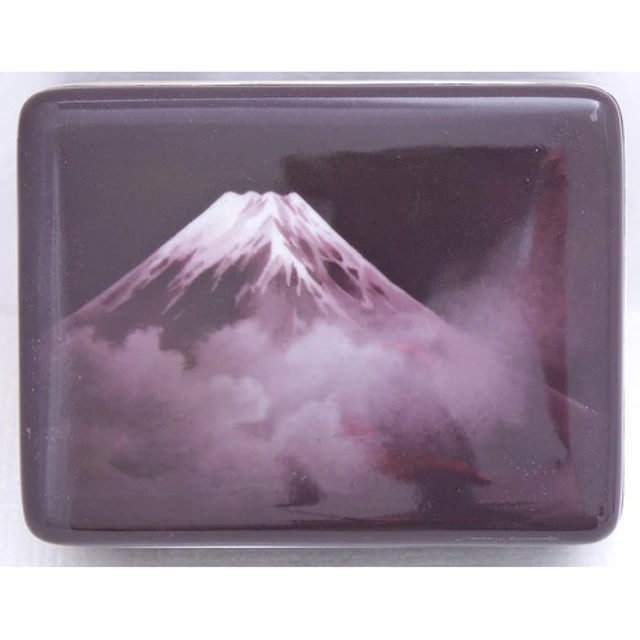 A JAPANESE WIRELESS CLOISONNÉ ENAMEL BOX AND COVER ANDO MAR...