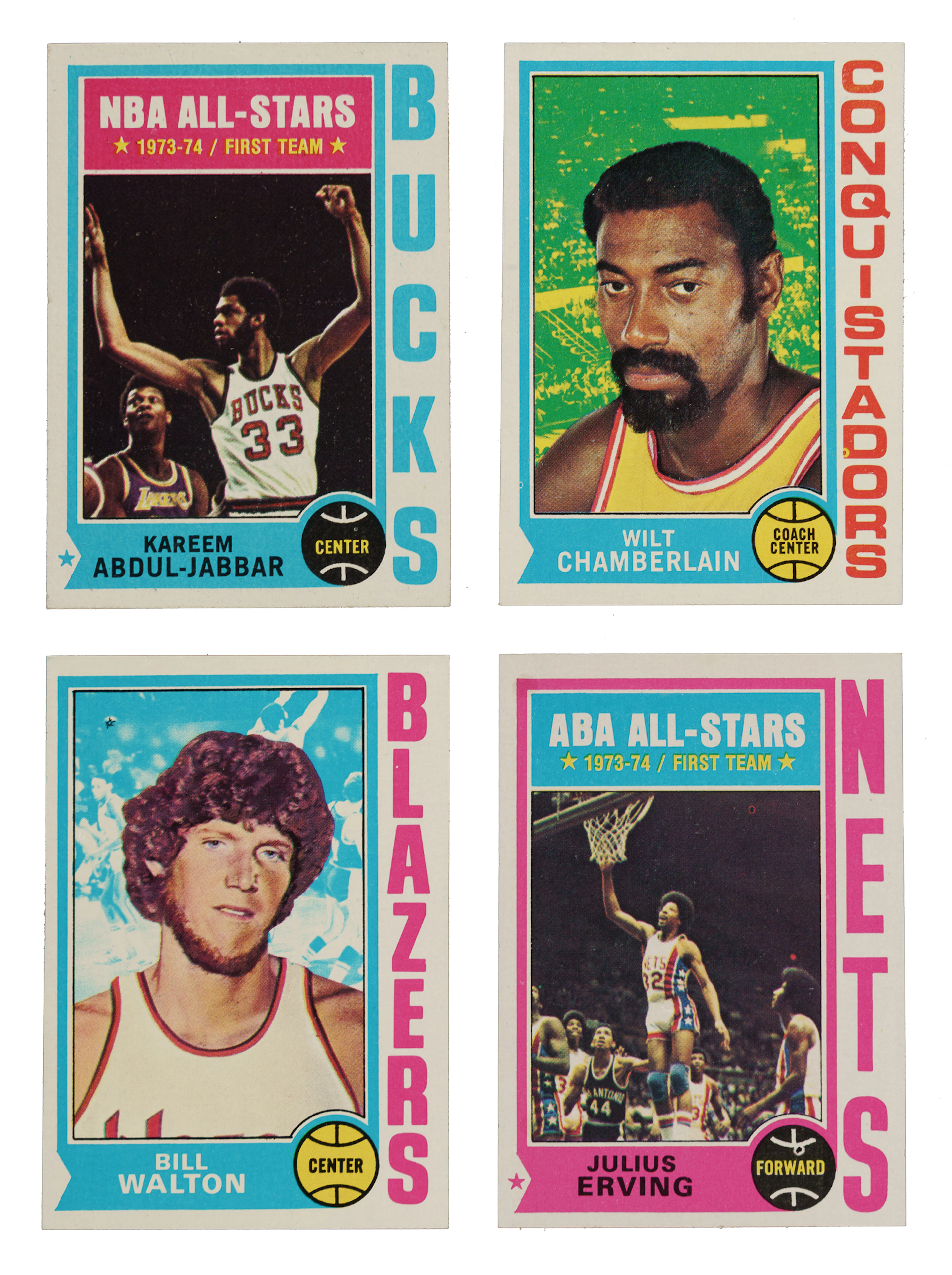 1974-1975 Topps Basketball Complete Set (264)