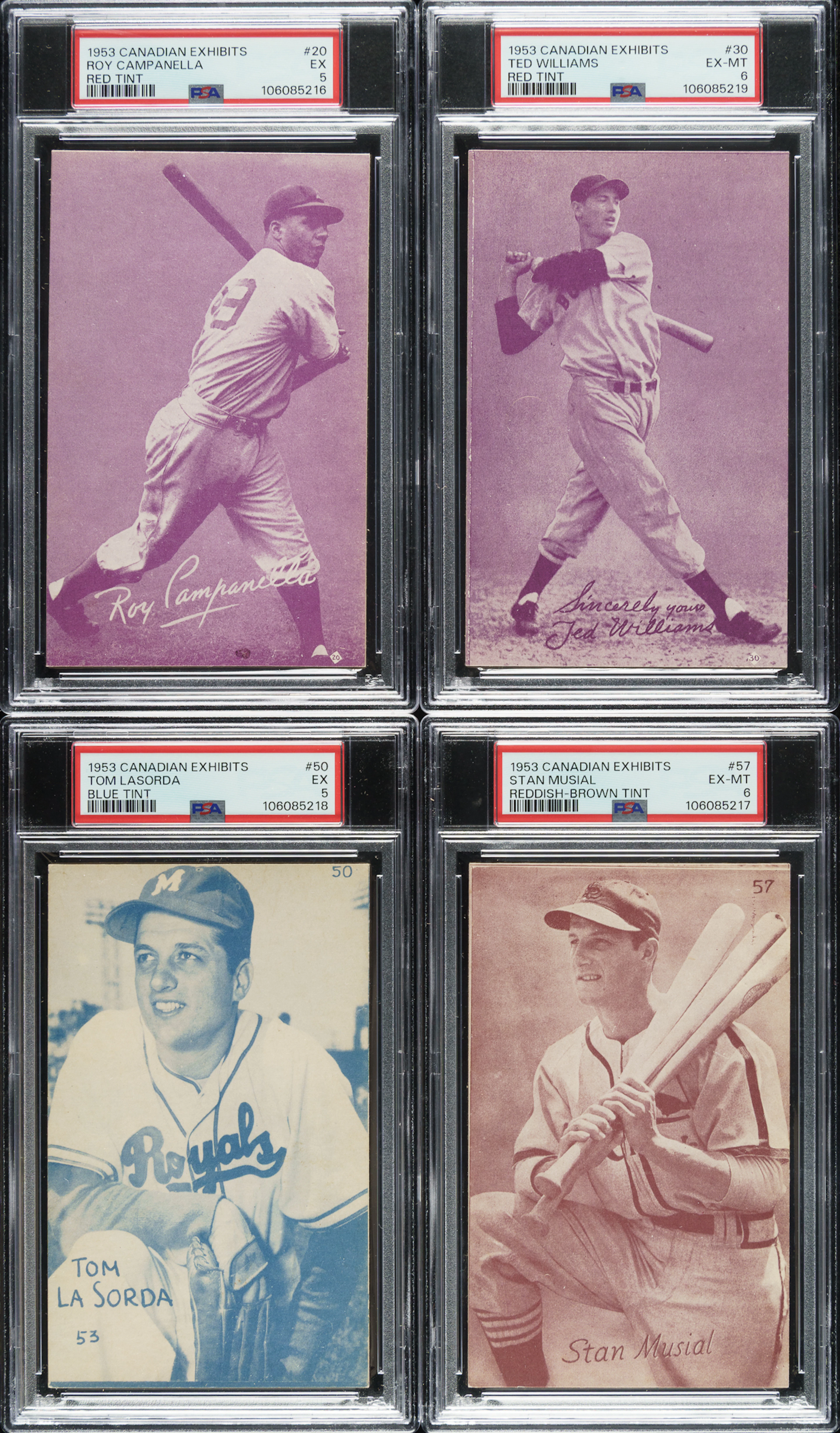 1953 Canadian Exhibits Near-Complete Set (51/64)