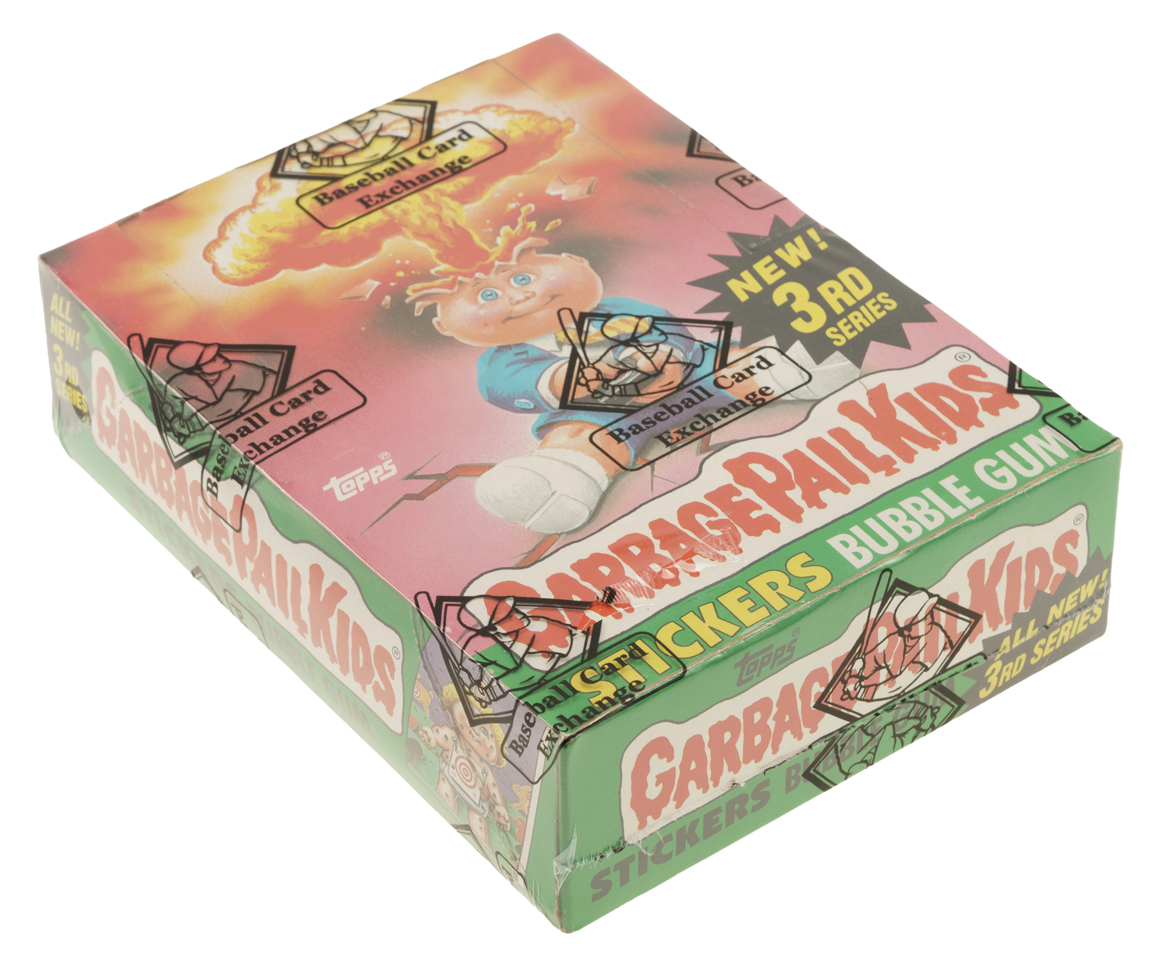 1986 Topps "Garbage Pail Kids" Third Series Unopened Wax Box (48 Packs) - BBCE