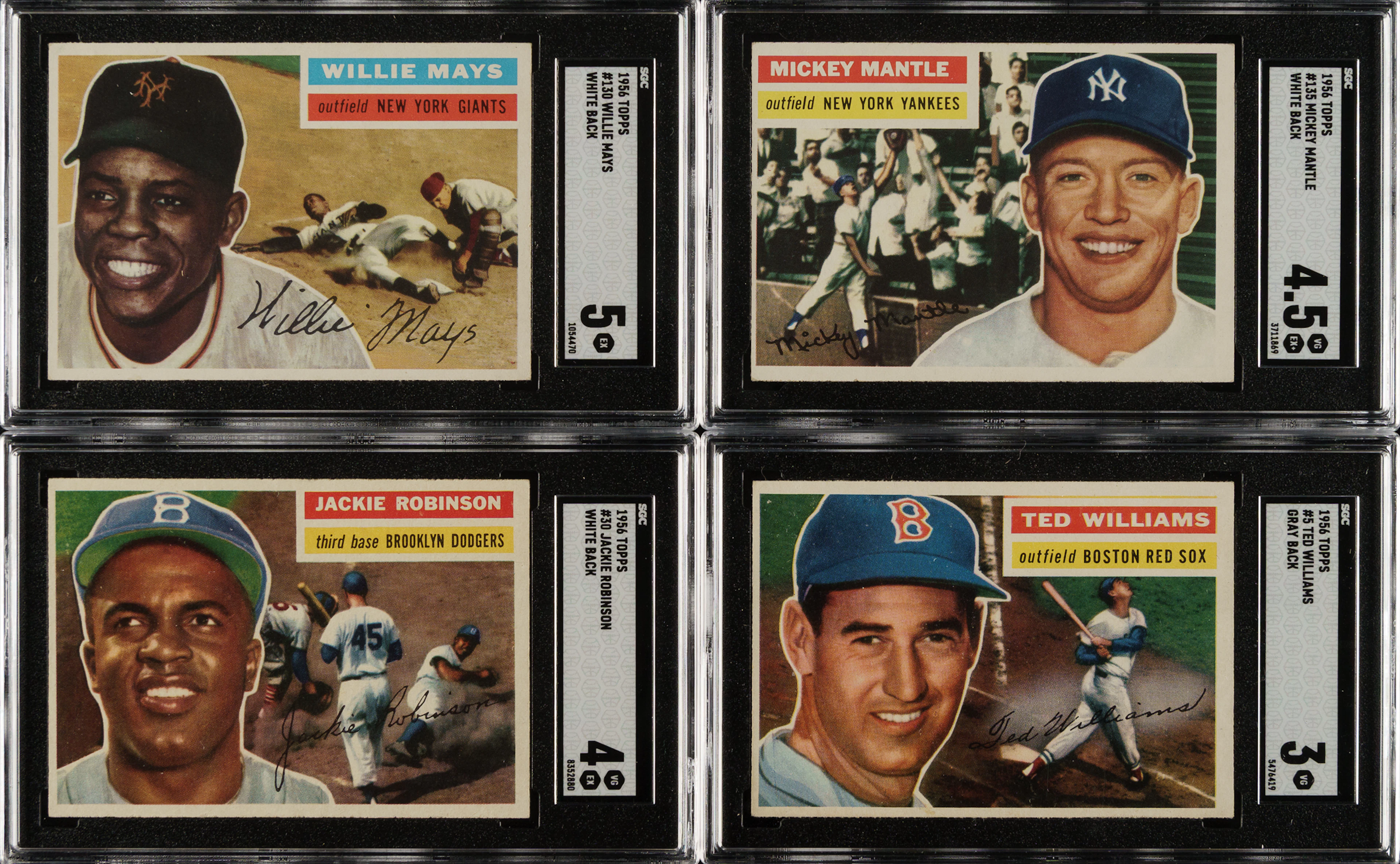 1956 Topps Complete Set (340)