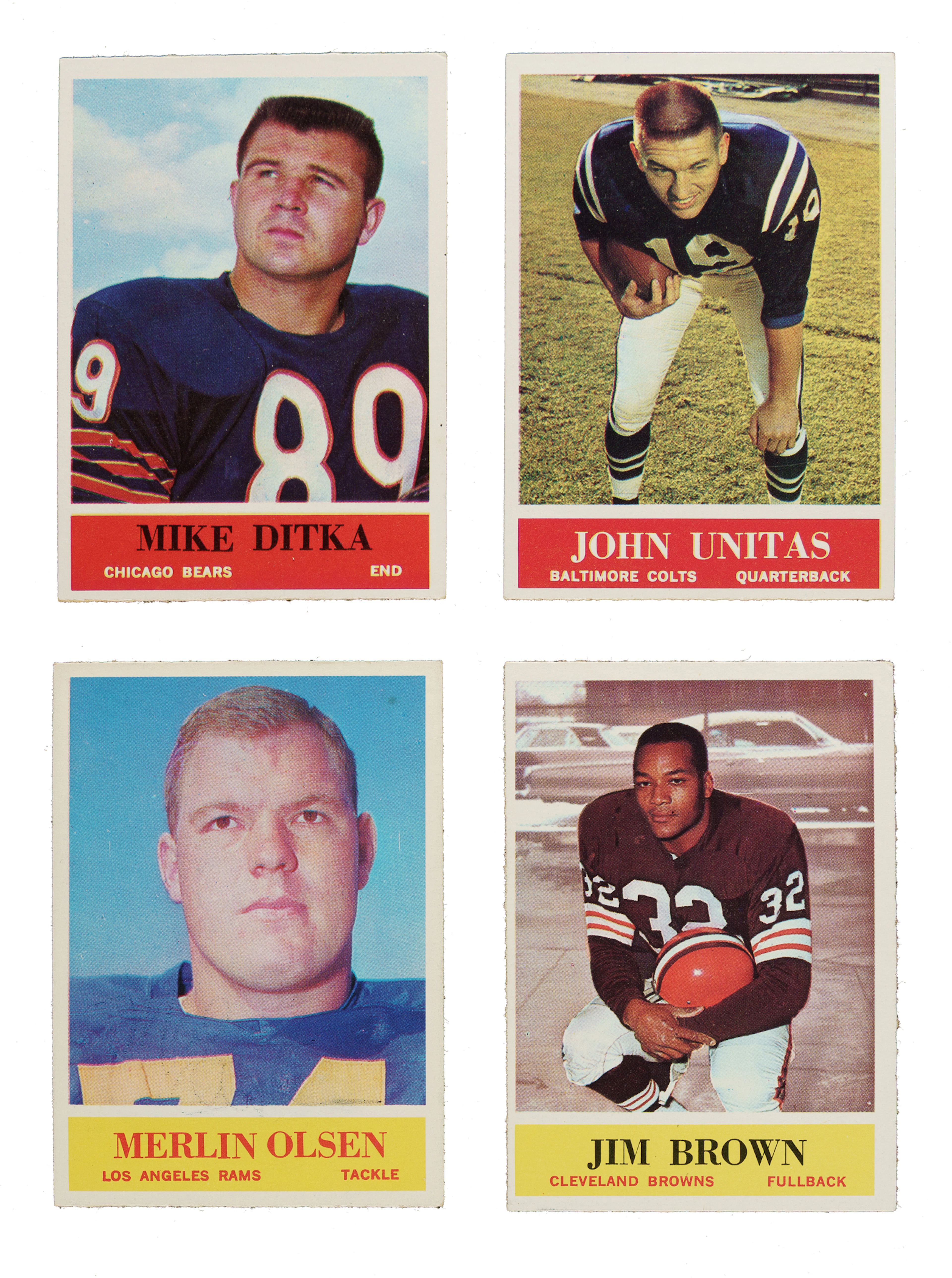 1964 Philadelphia Football Complete Set (198)