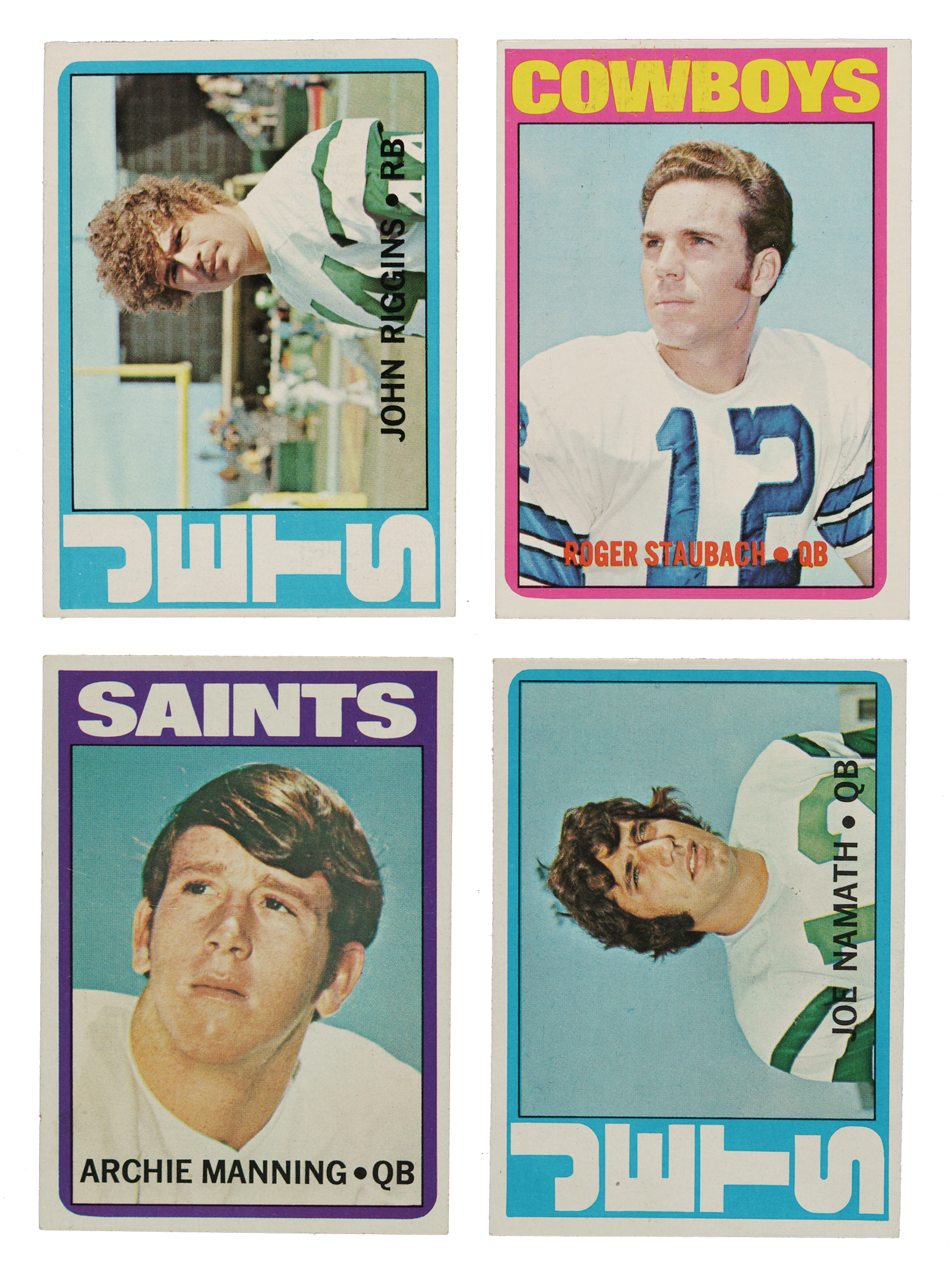 1972 Topps Football Complete Set (351)