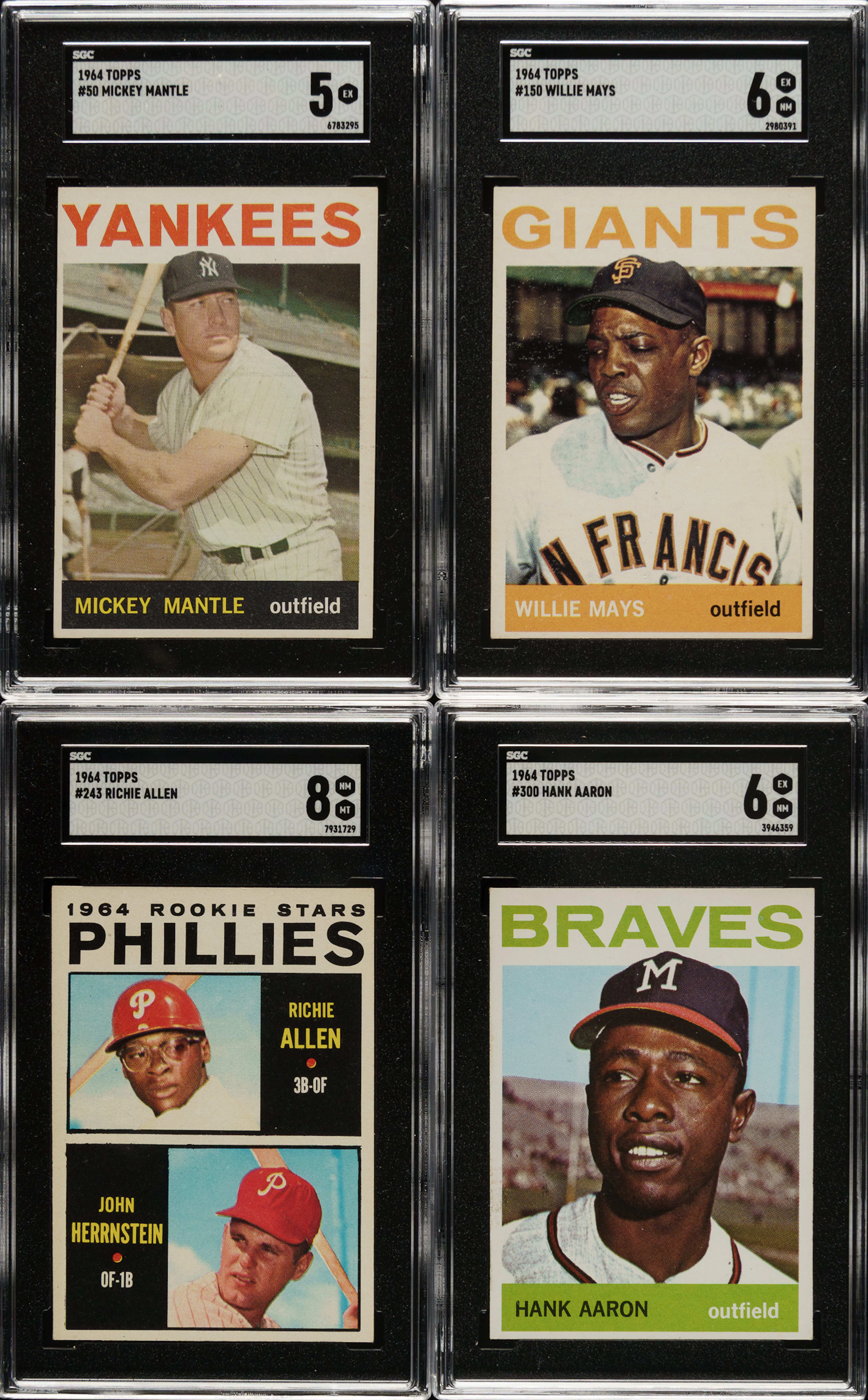 1964 Topps Partial Set (438/587)