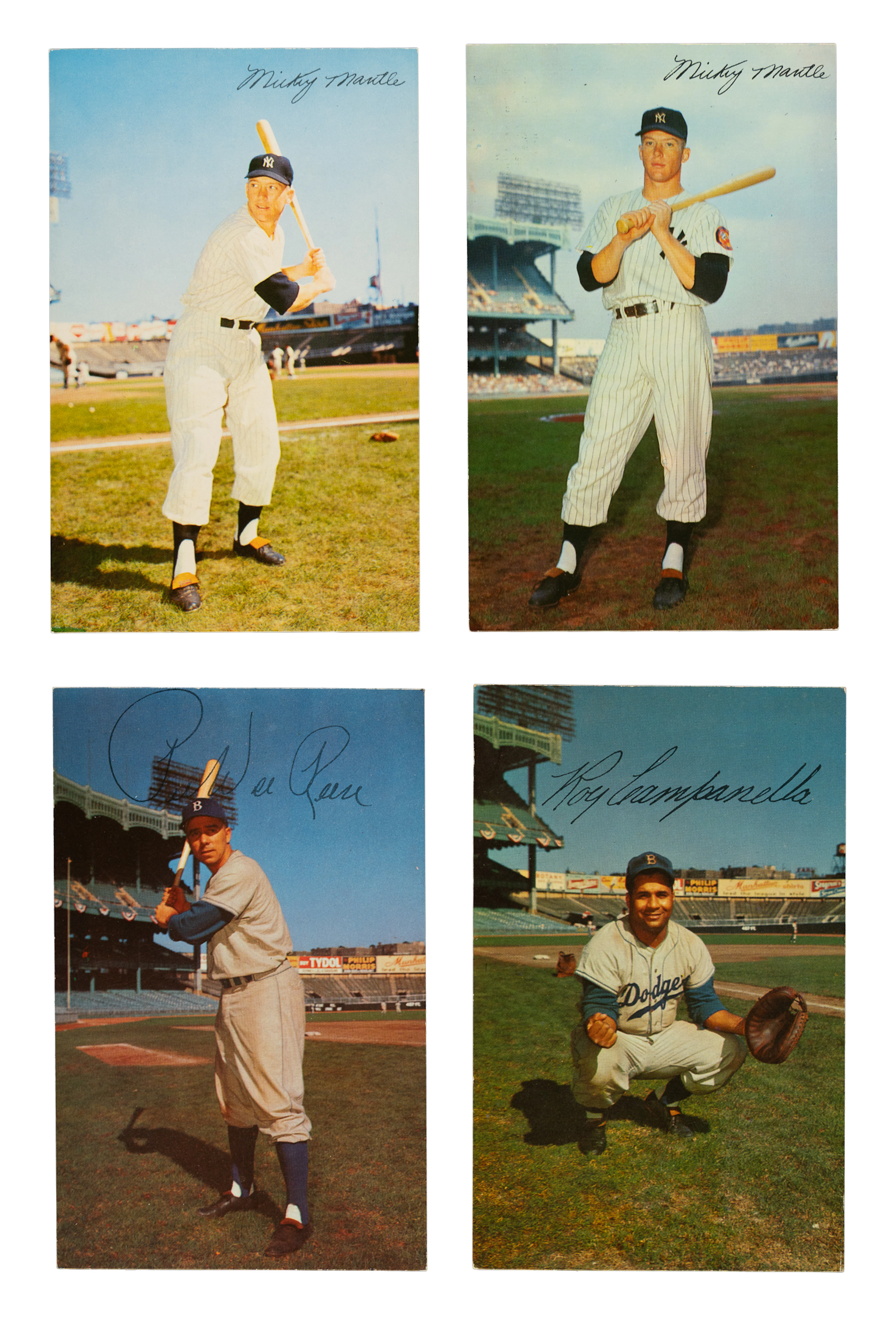 1952-1955 Dormand Postcards Near-Complete Master Set (48/55)