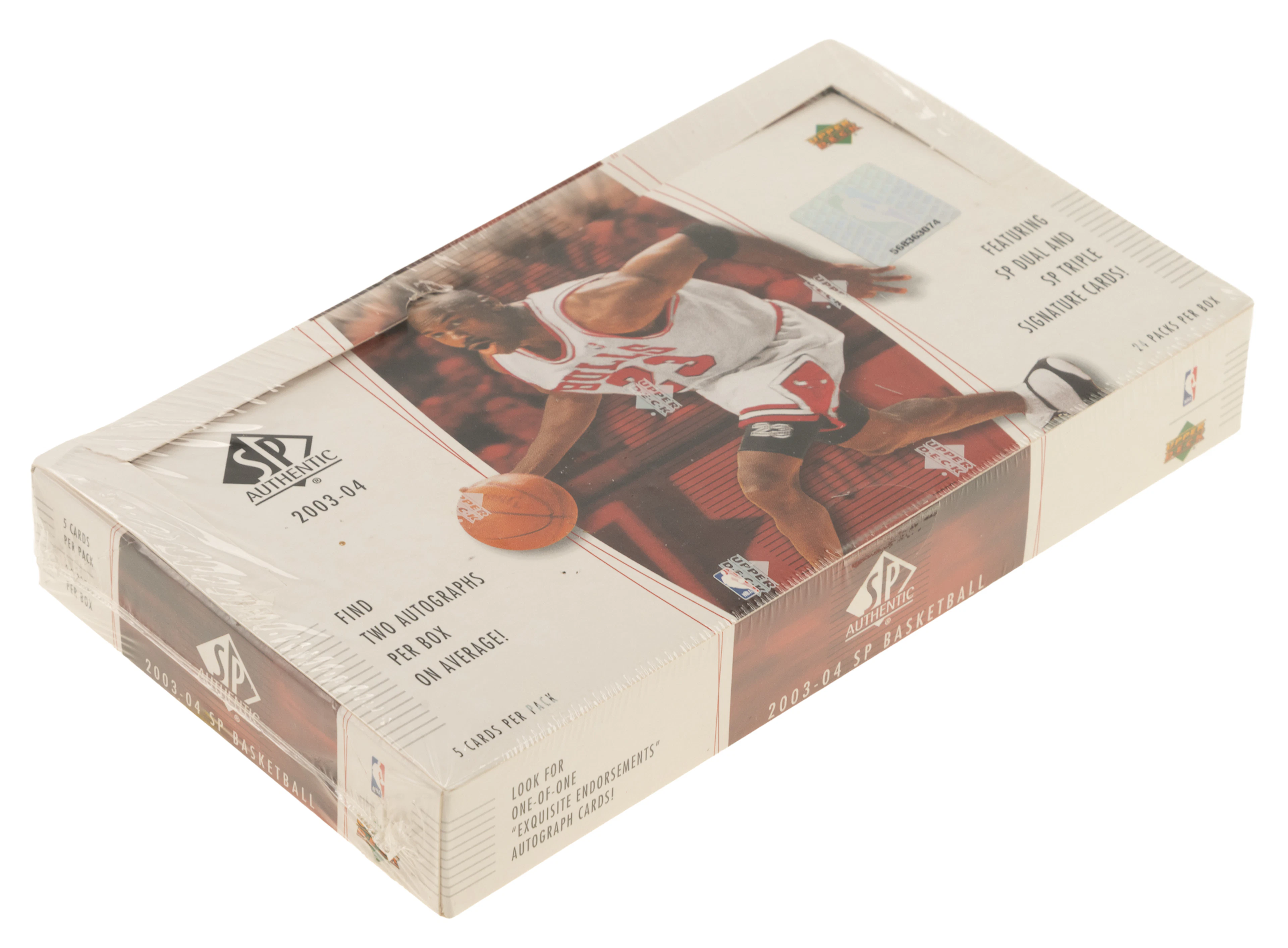 2003-2004 Upper Deck SP Authentic Basketball Factory-Sealed Unopened