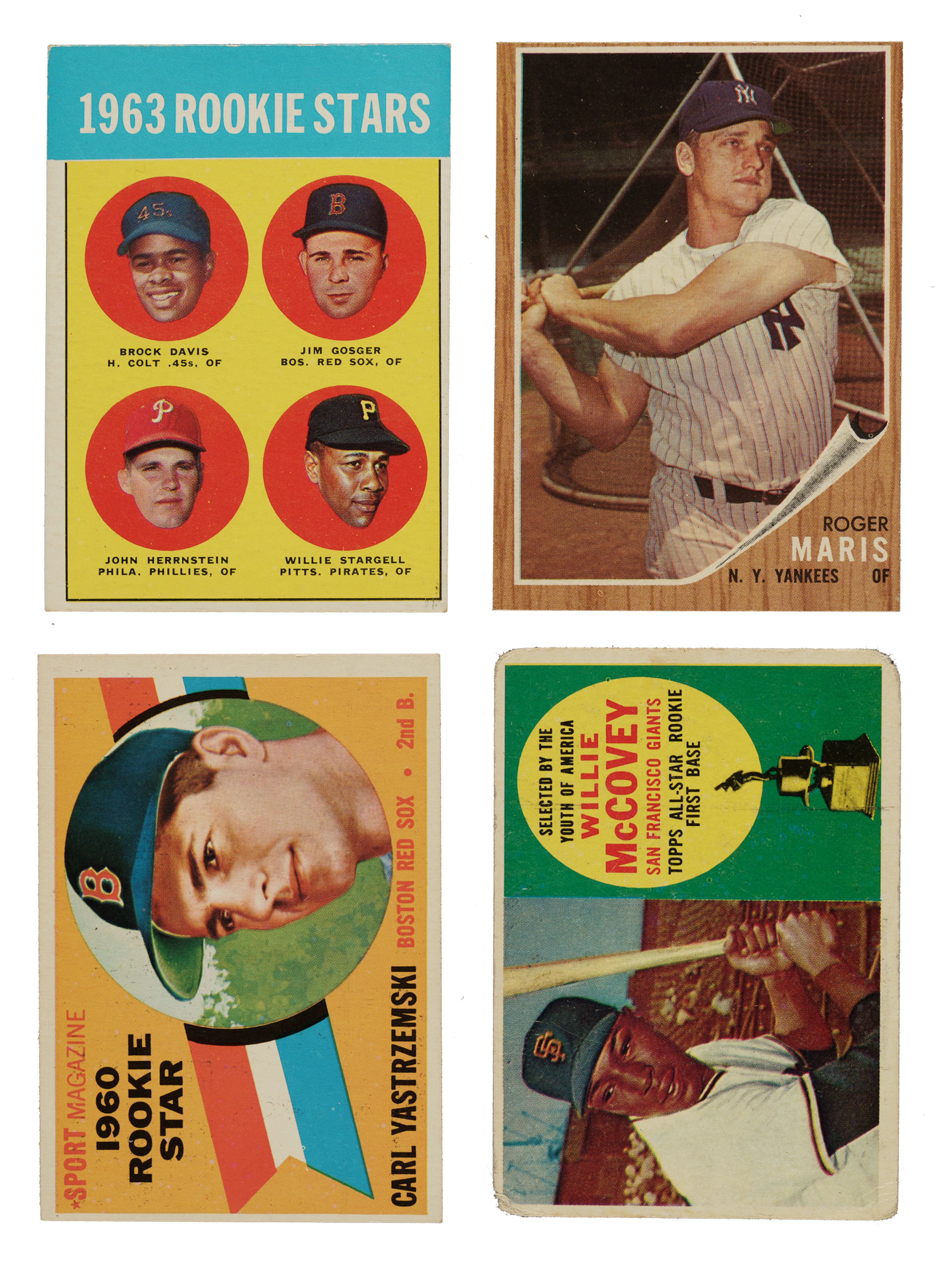 1960 to 1963 Topps Collection (1,237) Including Two Partial Sets and