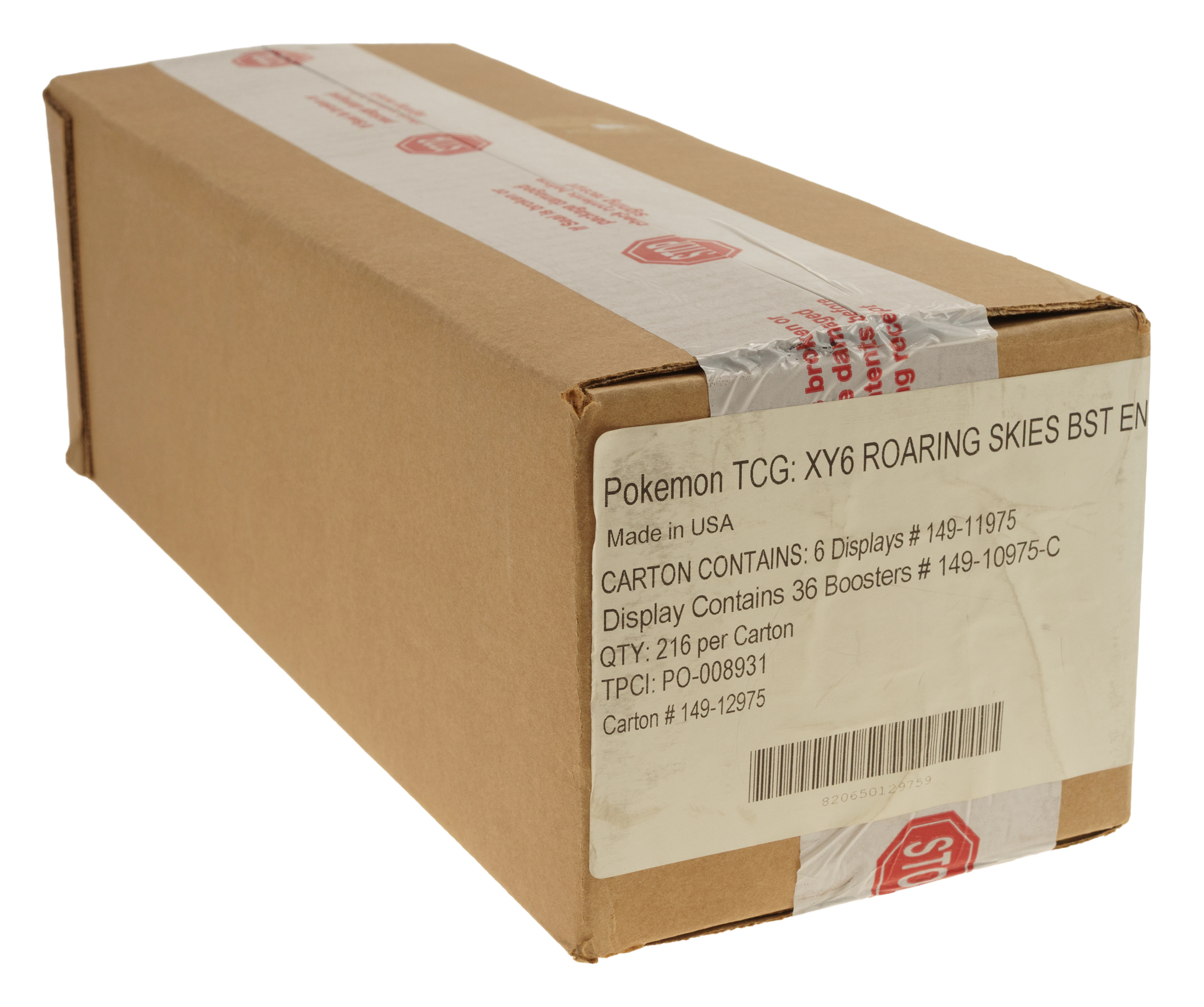 2015 Pokemon XY Roaring Skies Factory-Sealed Unopened Booster Box