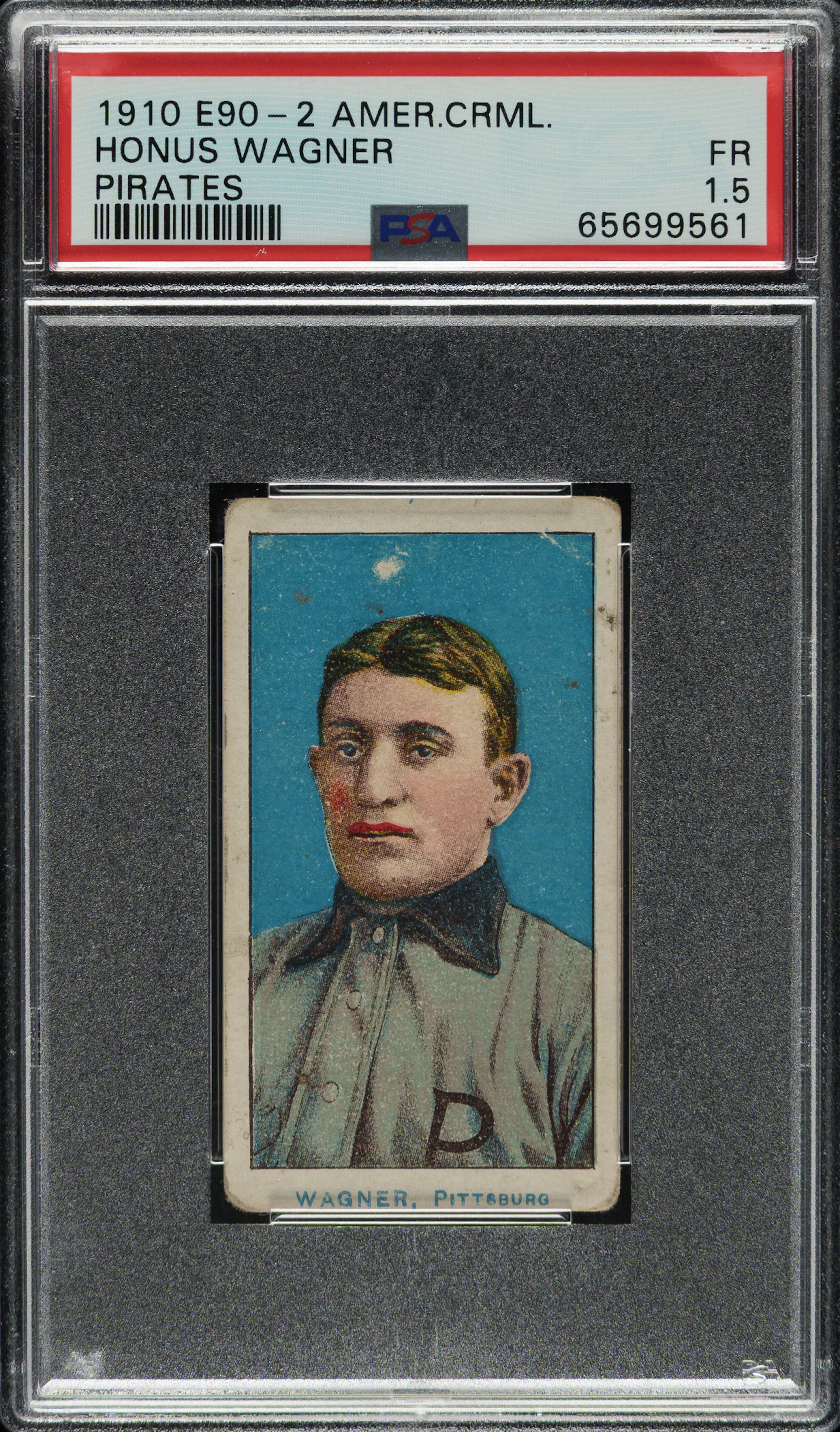 1910 E90-2 American Caramel Honus Wagner PSA FAIR 1.5