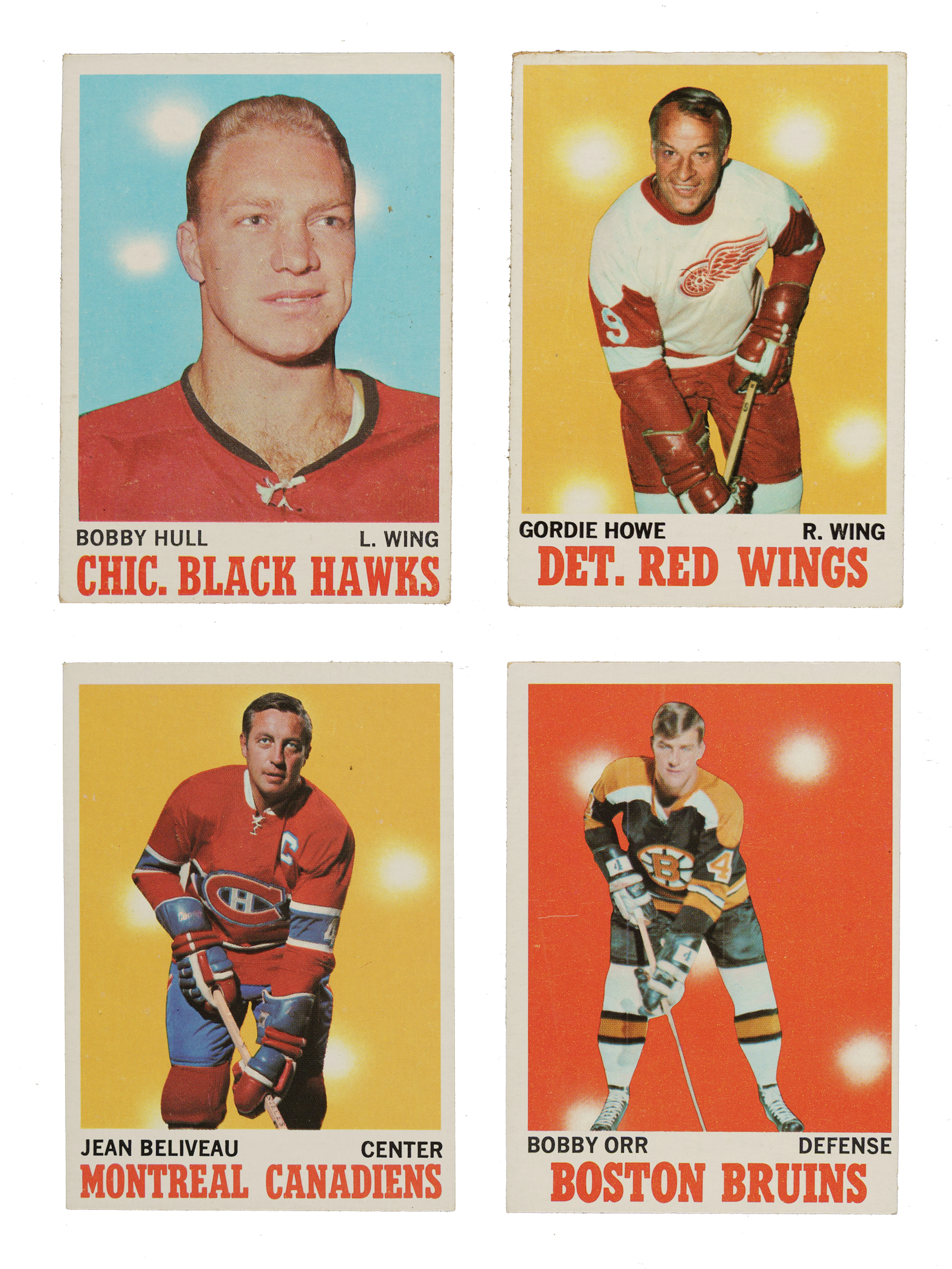 1970-1971 Topps Hockey Complete Set (132)