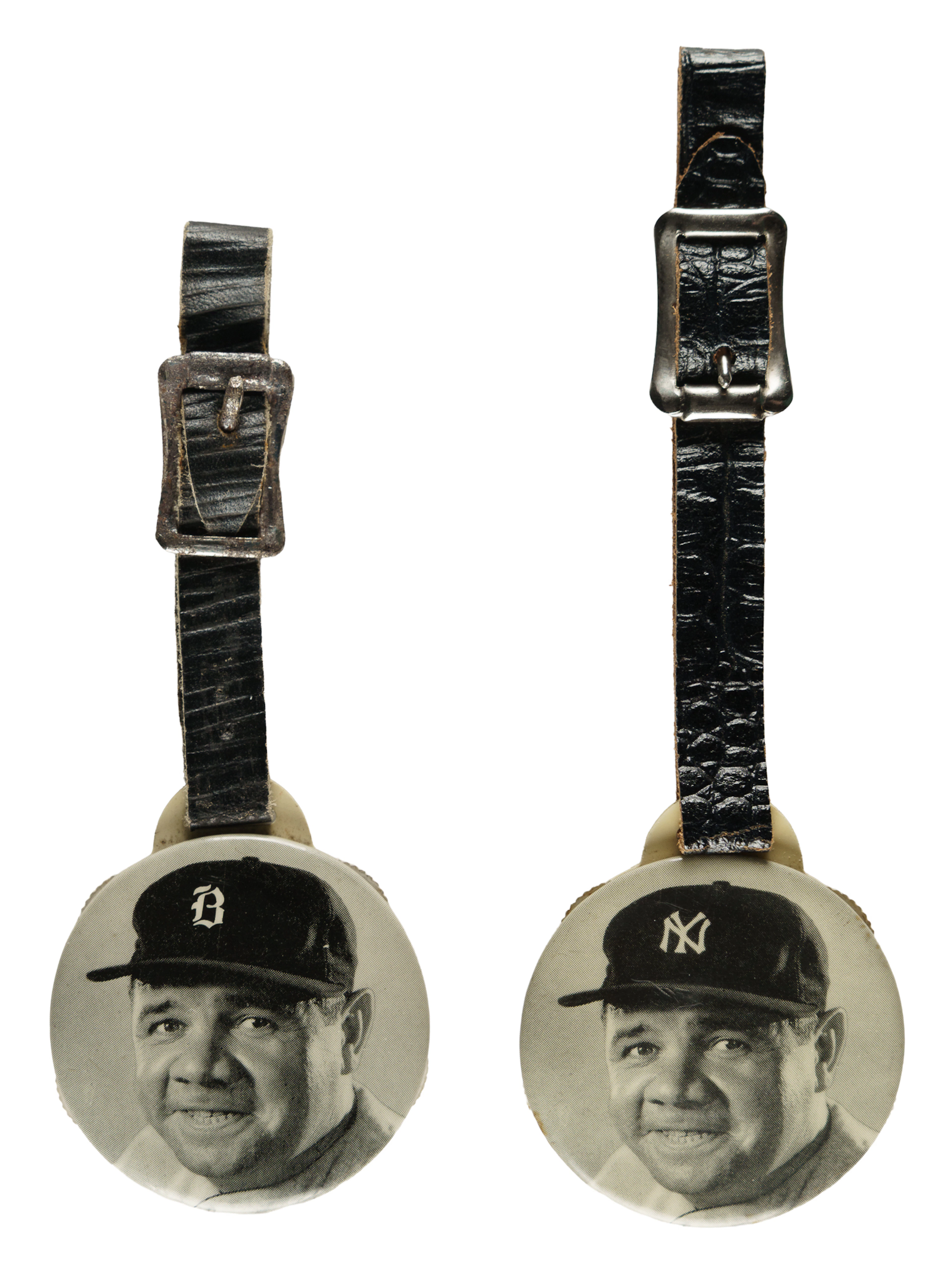 1935 Quaker Oats Babe Ruth Scorer Pair - Yankees and Braves